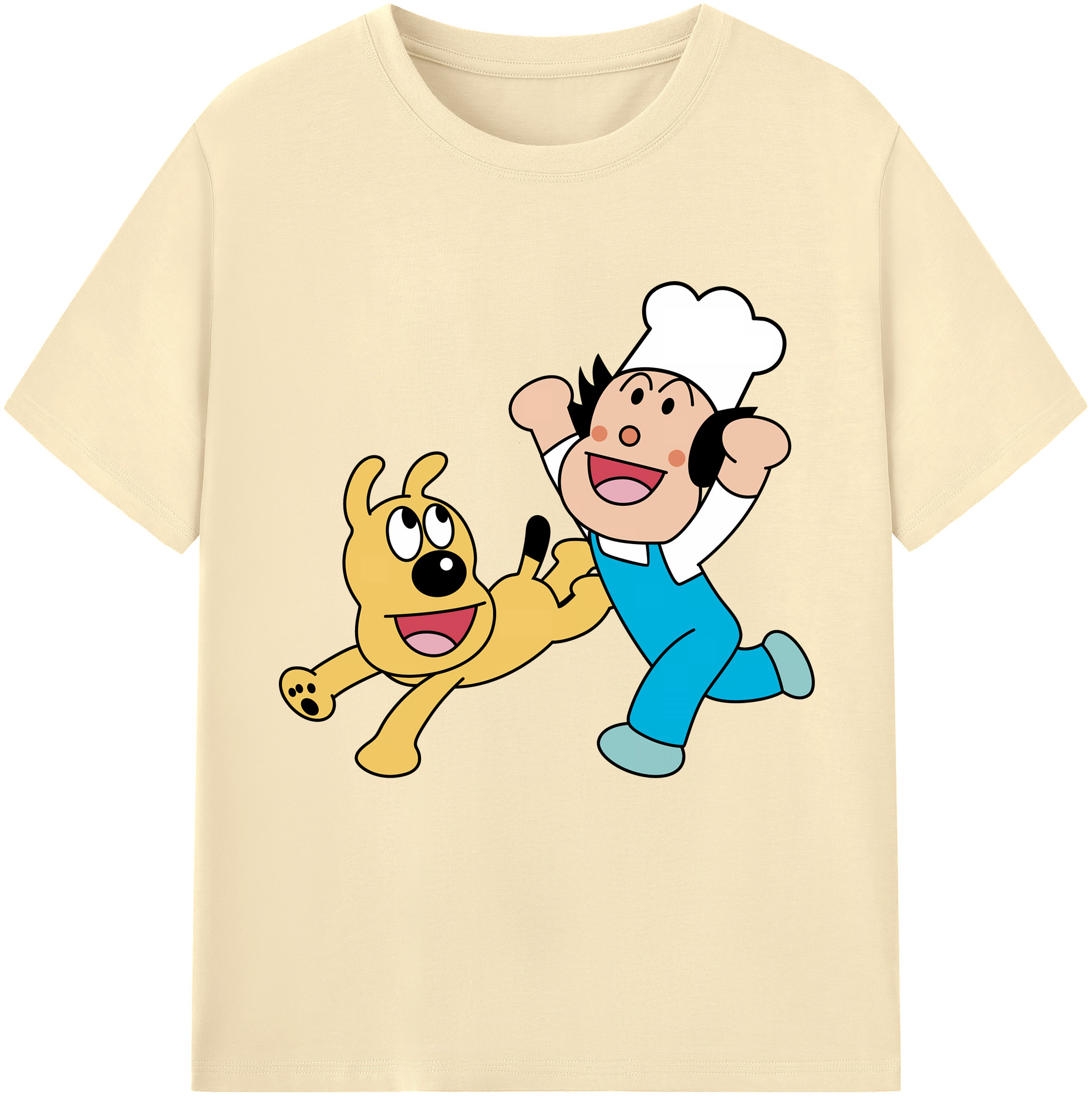 （画像用） アンパンマン Anpanman 綿100％半袖Tシャツ（フロントプリント）