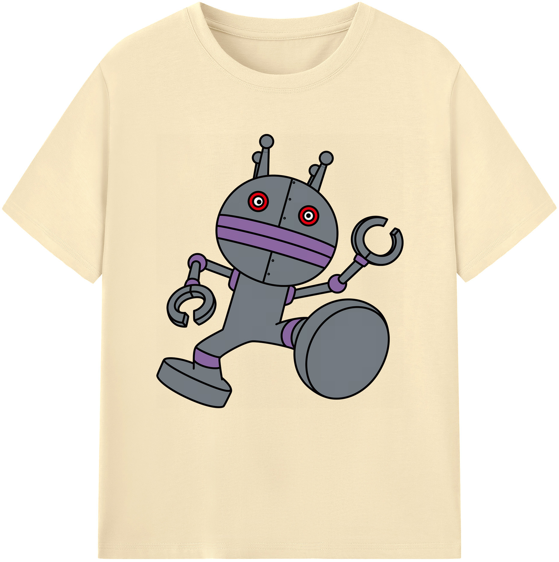 （画像用） アンパンマン Anpanman 綿100％半袖Tシャツ（フロントプリント）