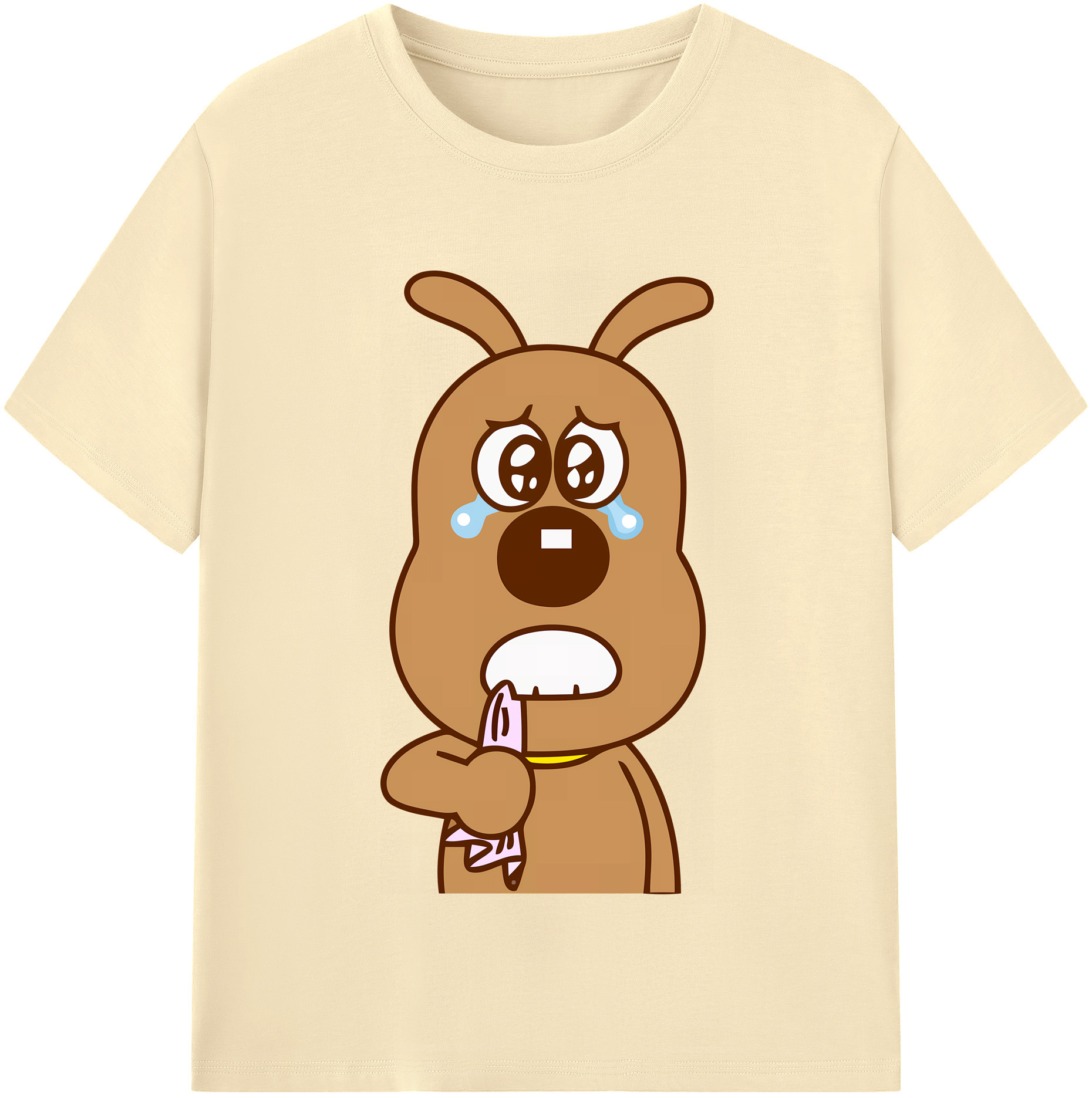 （画像用） アンパンマン Anpanman 綿100％半袖Tシャツ（フロントプリント）