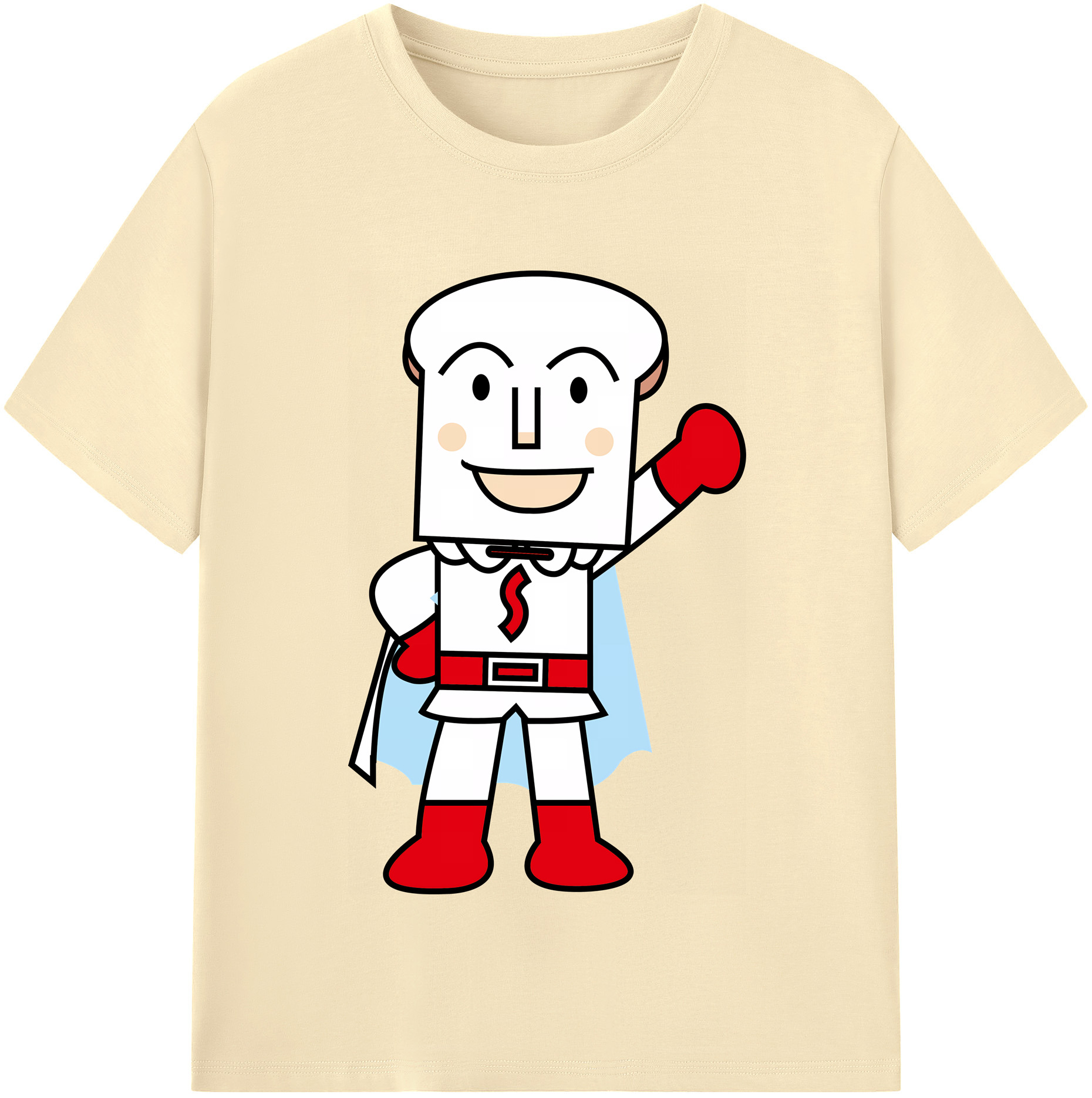 （画像用） アンパンマン Anpanman 綿100％半袖Tシャツ（フロントプリント）