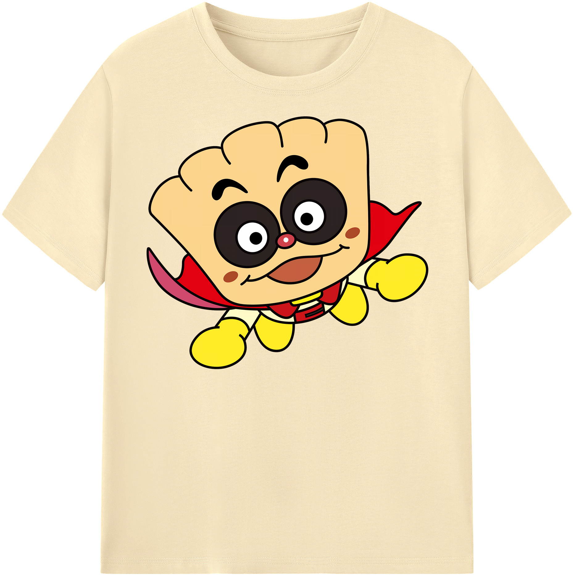 （画像用） アンパンマン Anpanman 綿100％半袖Tシャツ（フロントプリント）