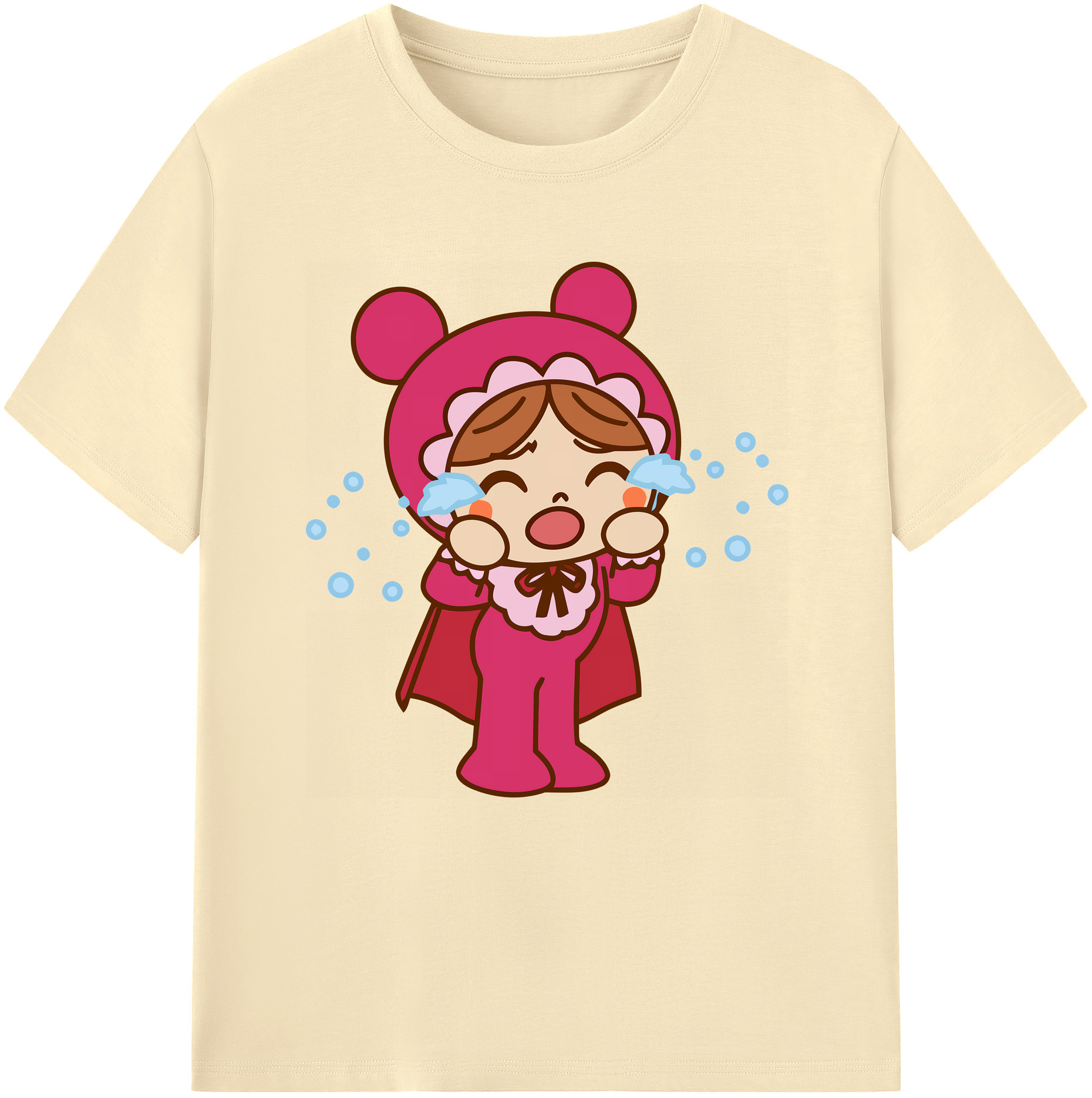 （画像用） アンパンマン Anpanman 綿100％半袖Tシャツ（フロントプリント）