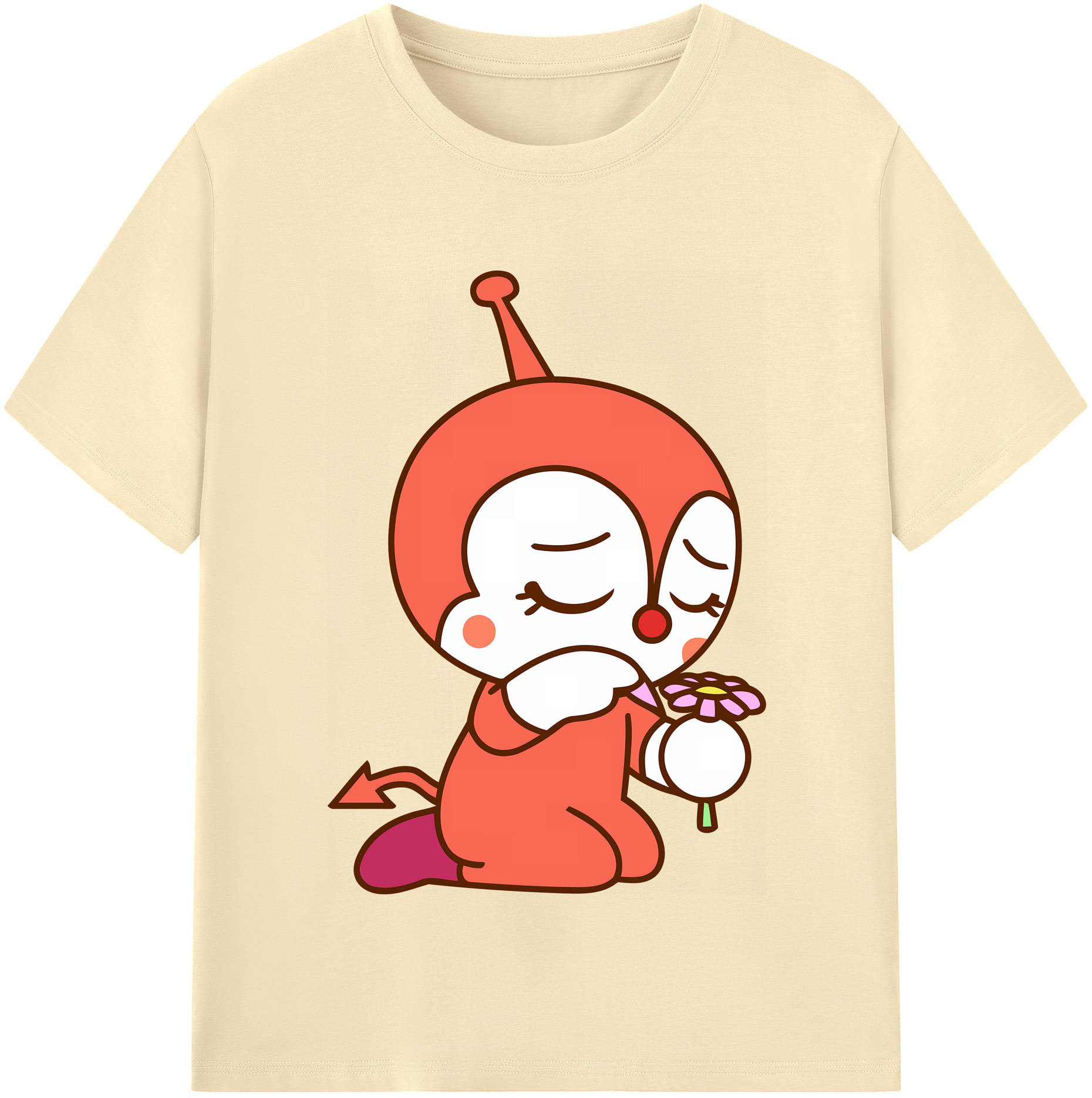 （画像用） アンパンマン Anpanman 綿100％半袖Tシャツ（フロントプリント）