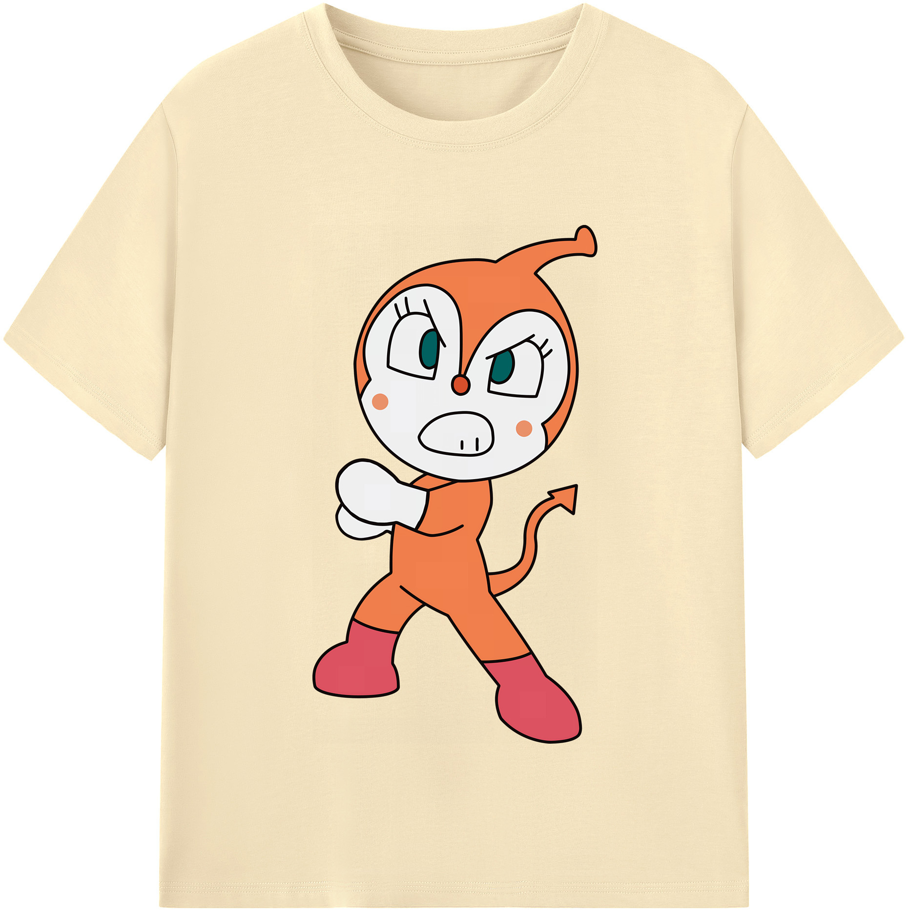 アンパンマン Anpanman 綿100％半袖Tシャツ（フロントプリント）