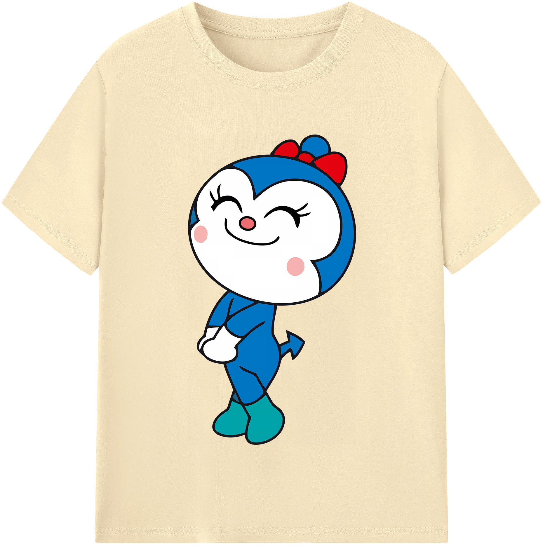 （画像用） アンパンマン Anpanman 綿100％半袖Tシャツ（フロントプリント）