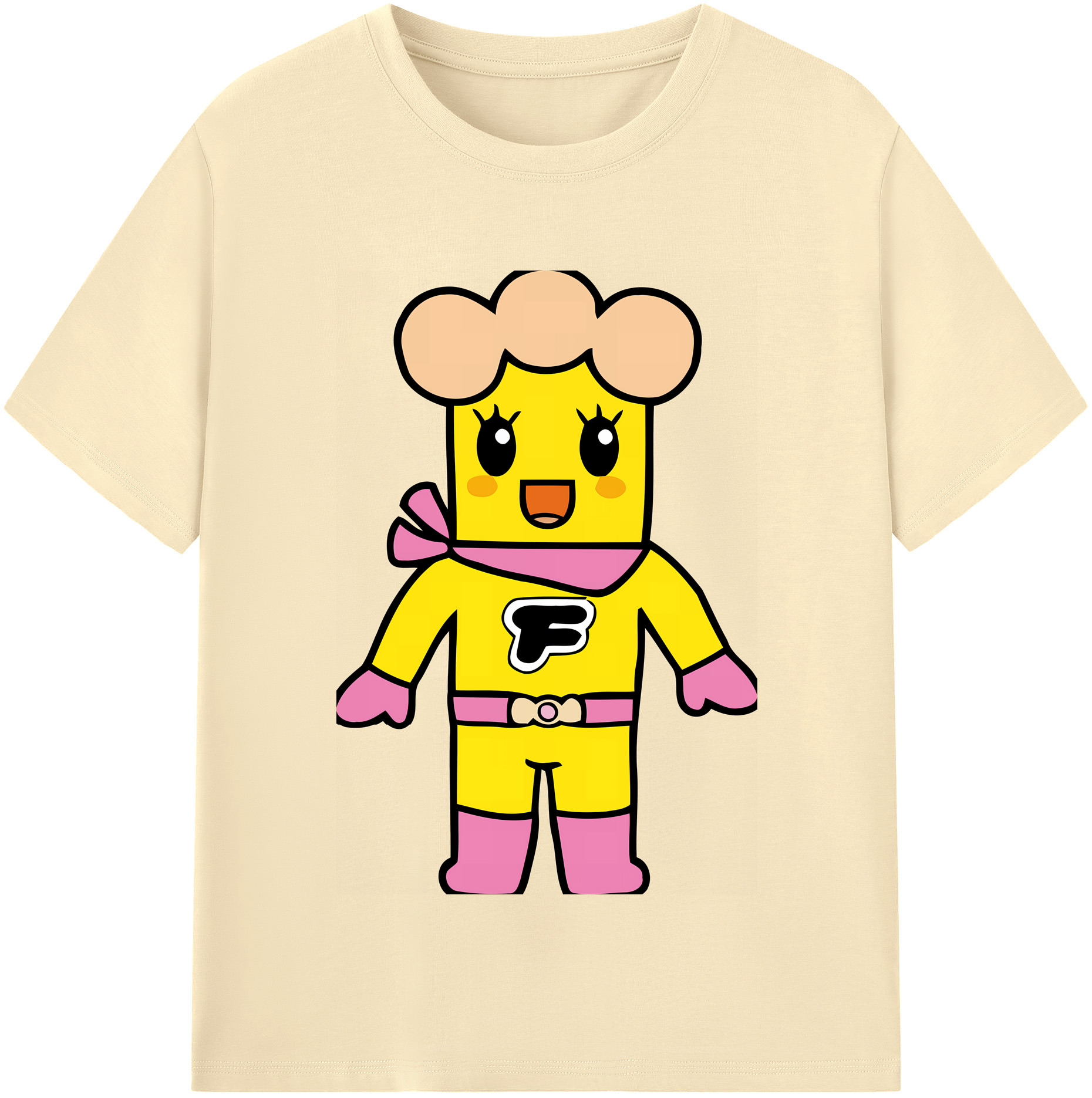 （画像用） アンパンマン Anpanman 綿100％半袖Tシャツ（フロントプリント）