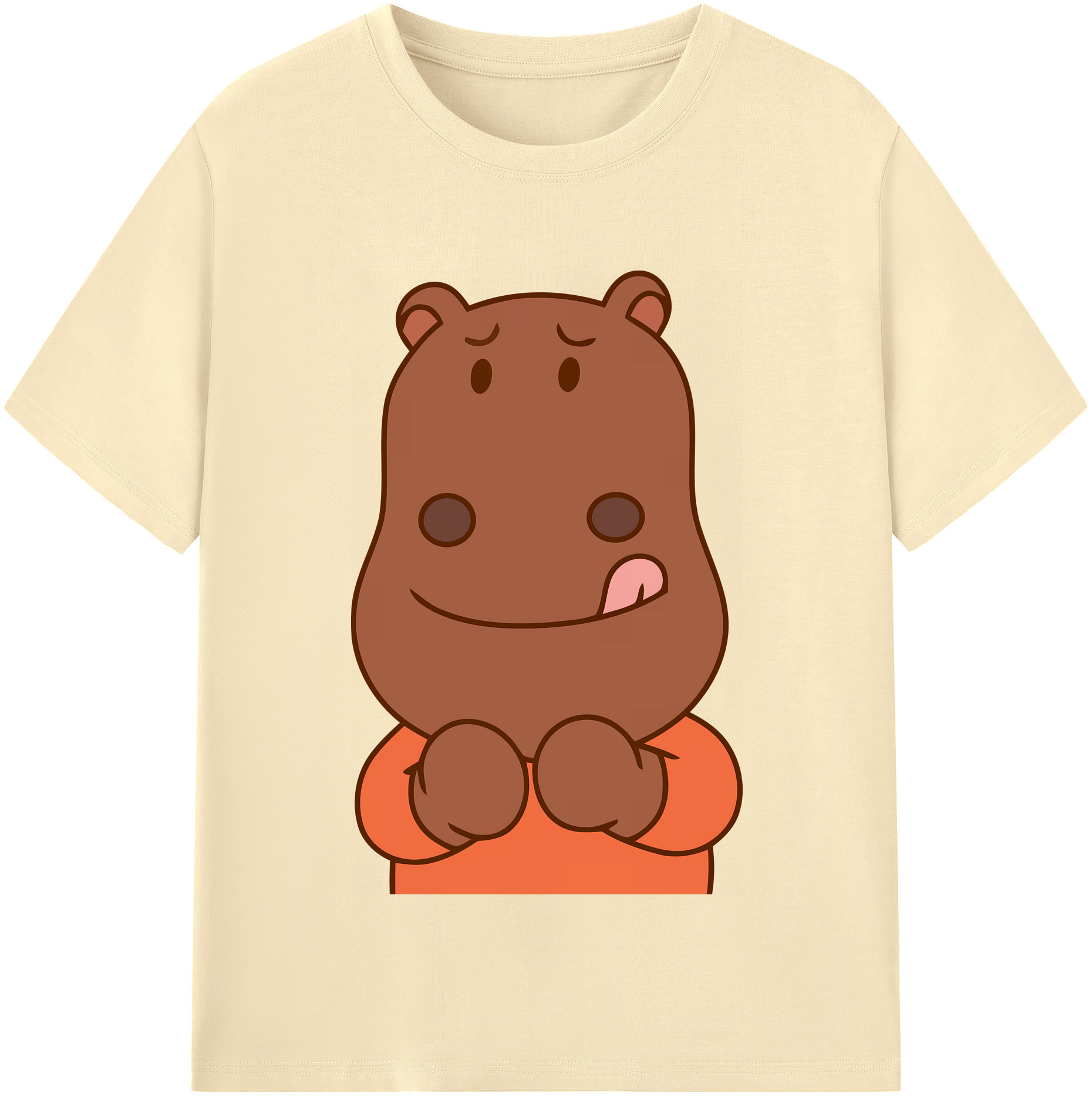 （画像用） アンパンマン Anpanman 綿100％半袖Tシャツ（フロントプリント）
