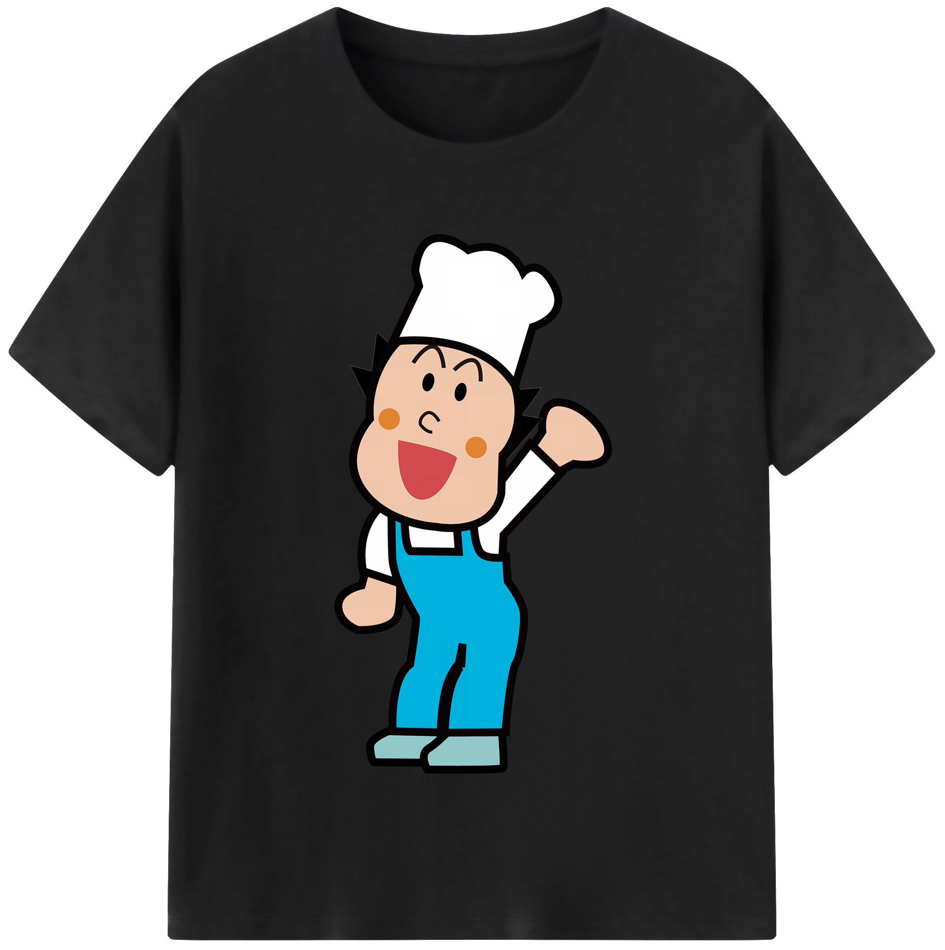 （画像用） アンパンマン Anpanman 綿100％半袖Tシャツ（フロントプリント）