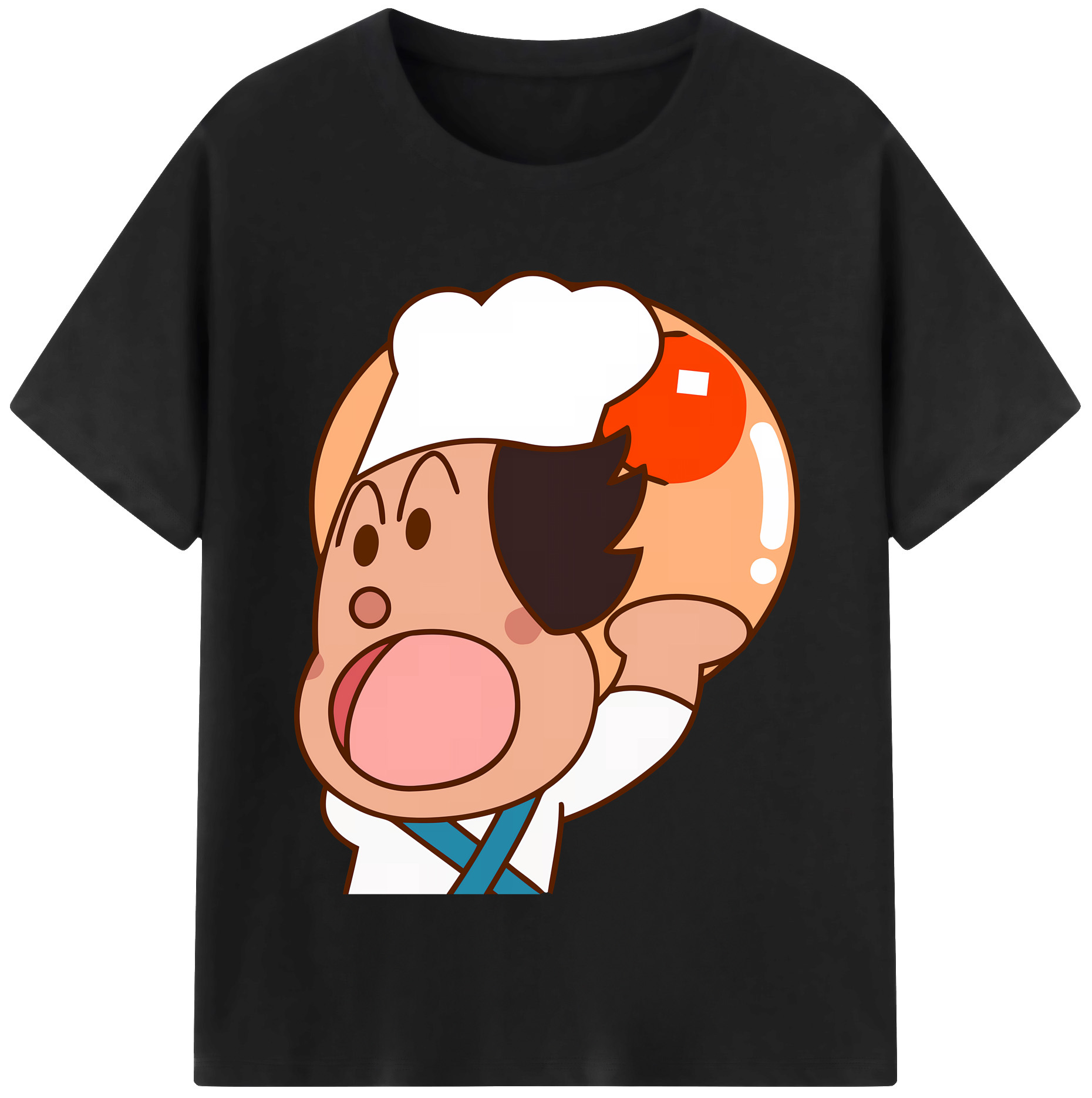 （画像用） アンパンマン Anpanman 綿100％半袖Tシャツ（フロントプリント）