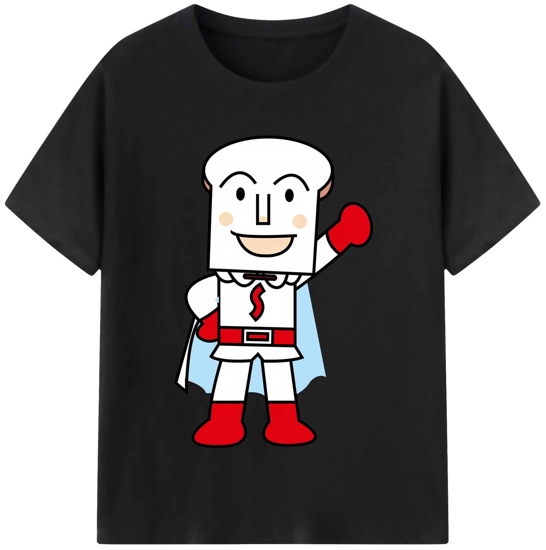 （画像用） アンパンマン Anpanman 綿100％半袖Tシャツ（フロントプリント）