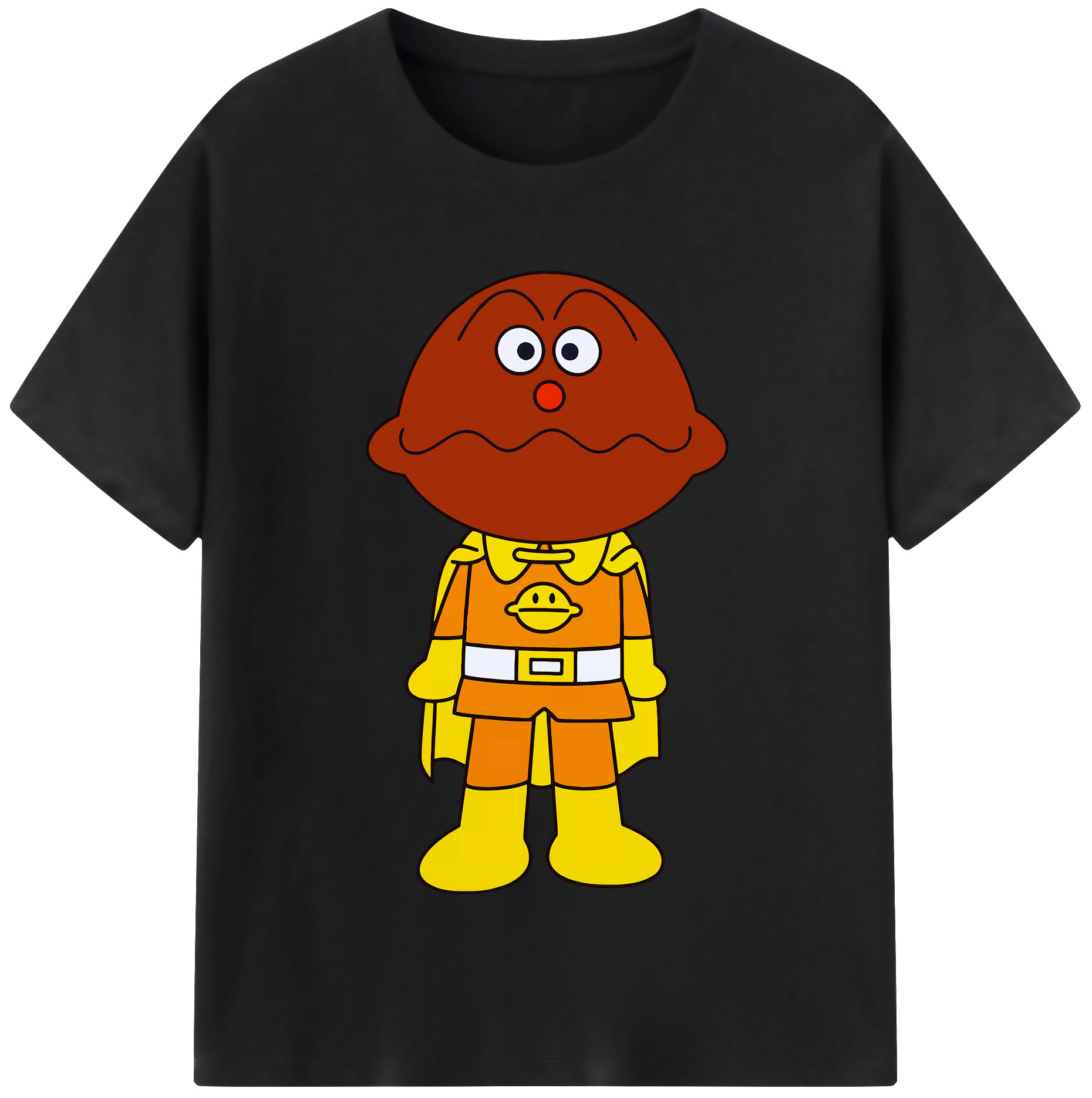 （画像用） アンパンマン Anpanman 綿100％半袖Tシャツ（フロントプリント）