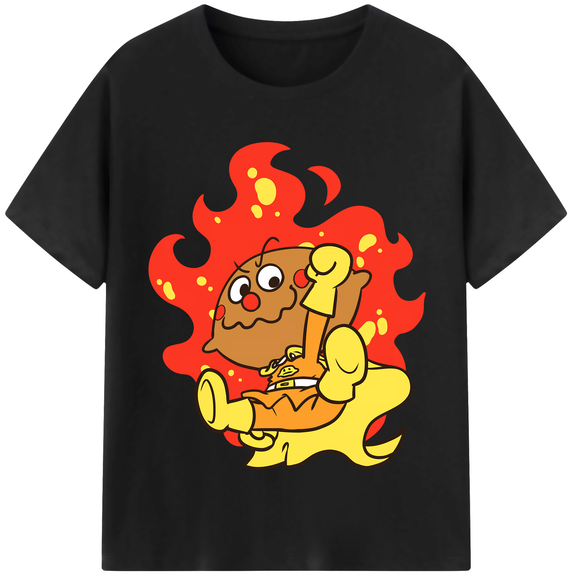 （画像用） アンパンマン Anpanman 綿100％半袖Tシャツ（フロントプリント）