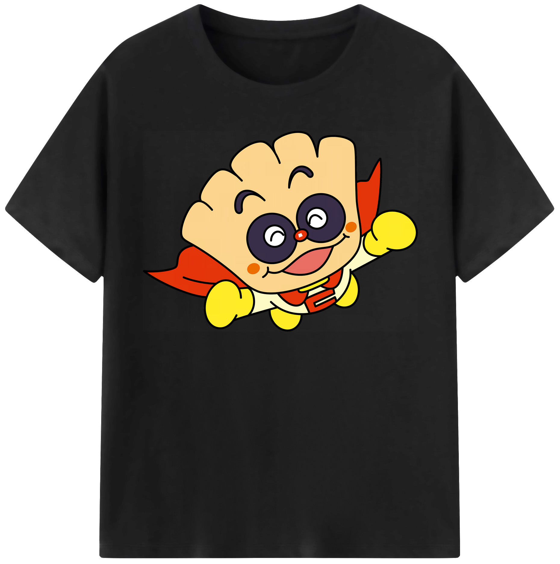 （画像用） アンパンマン Anpanman 綿100％半袖Tシャツ（フロントプリント）