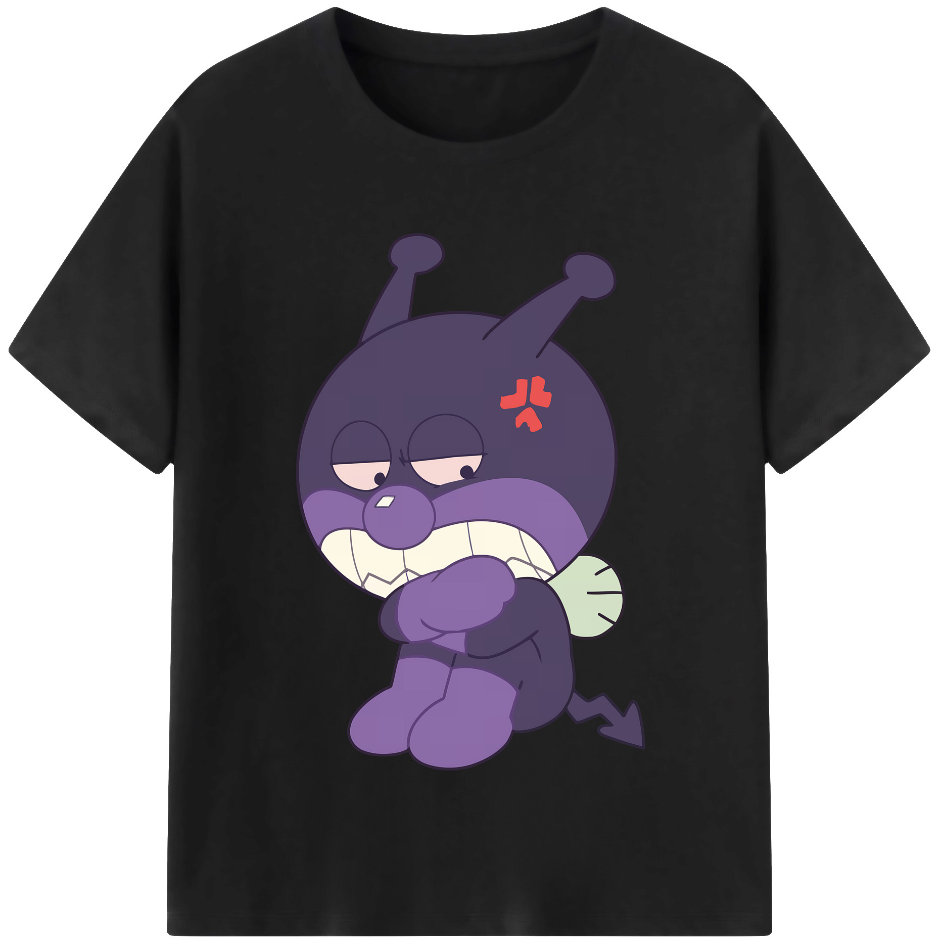 （画像用） アンパンマン Anpanman 綿100％半袖Tシャツ（フロントプリント）