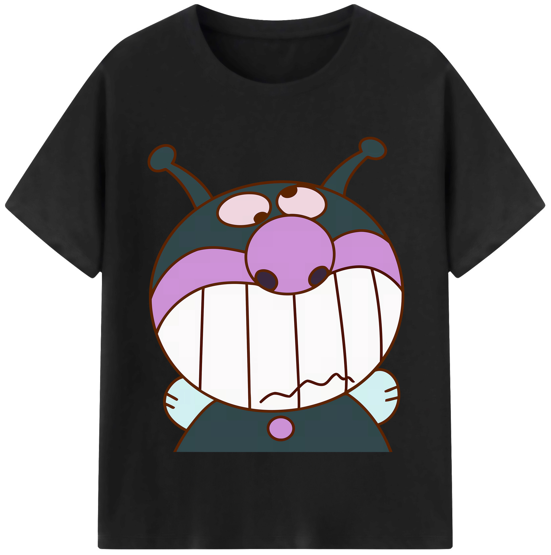 （画像用） アンパンマン Anpanman 綿100％半袖Tシャツ（フロントプリント）