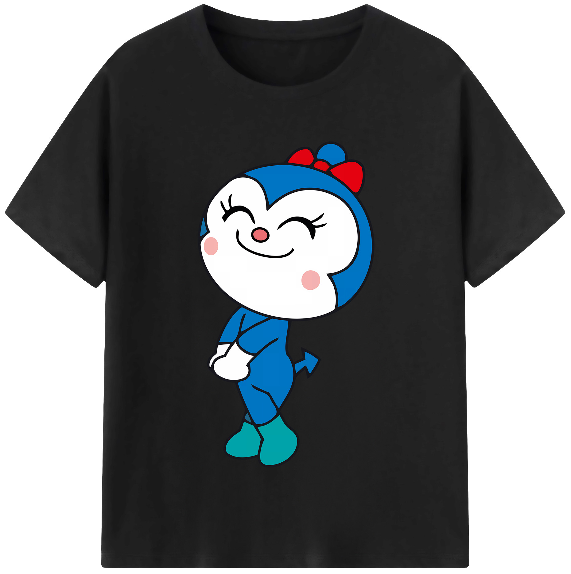 （画像用） アンパンマン Anpanman 綿100％半袖Tシャツ（フロントプリント）
