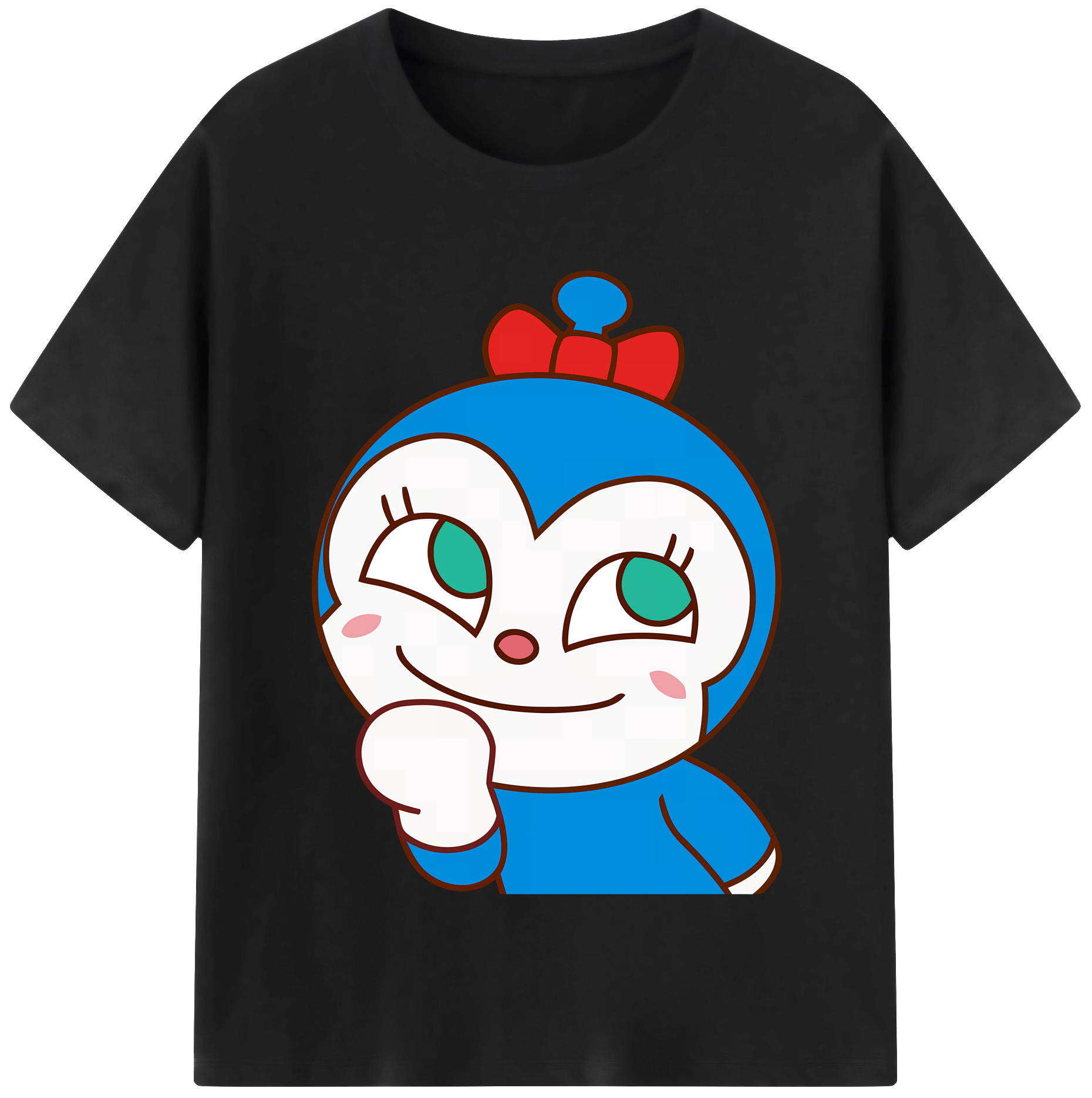 （画像用） アンパンマン Anpanman 綿100％半袖Tシャツ（フロントプリント）