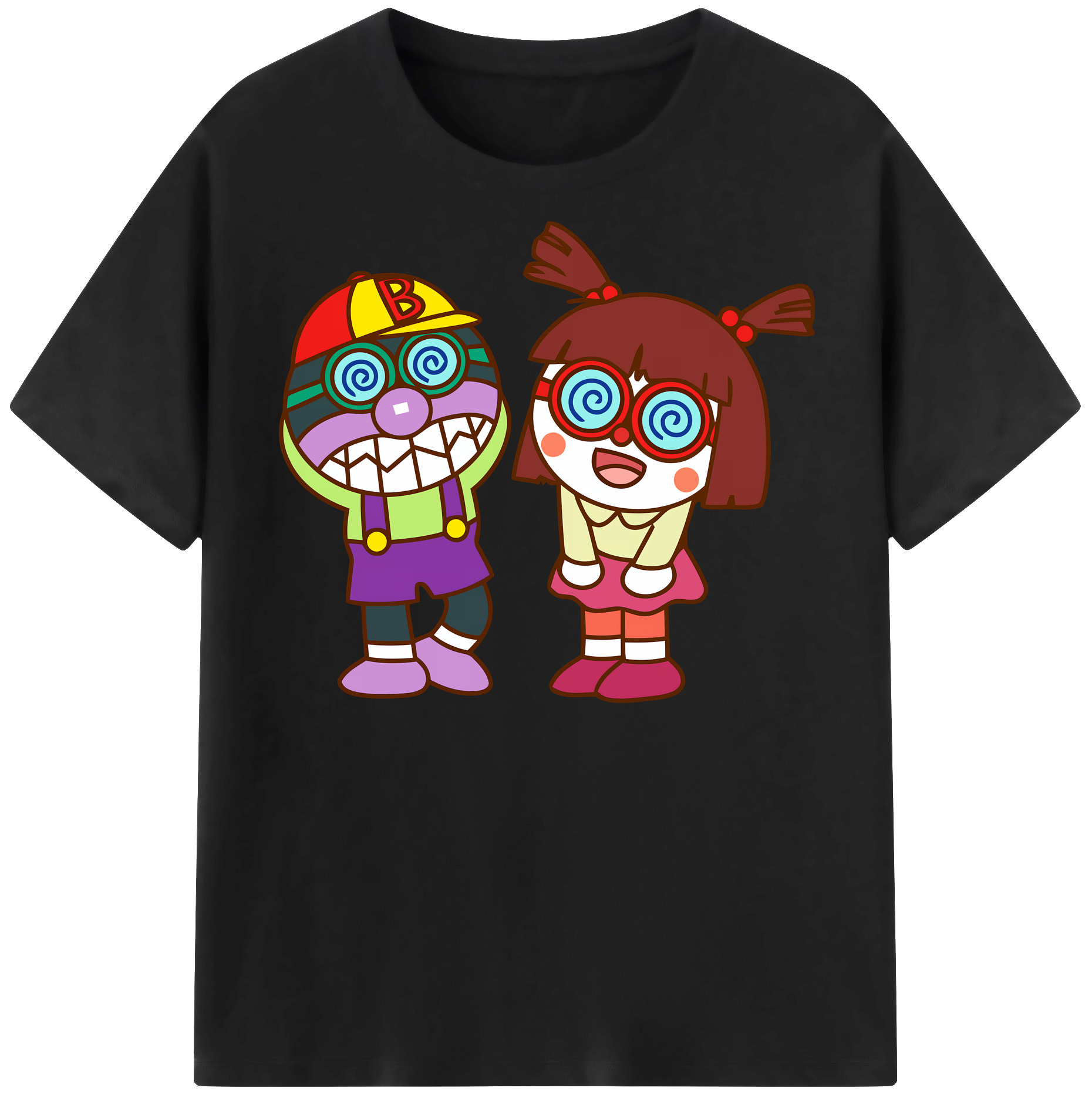 （画像用） アンパンマン Anpanman 綿100％半袖Tシャツ（フロントプリント）