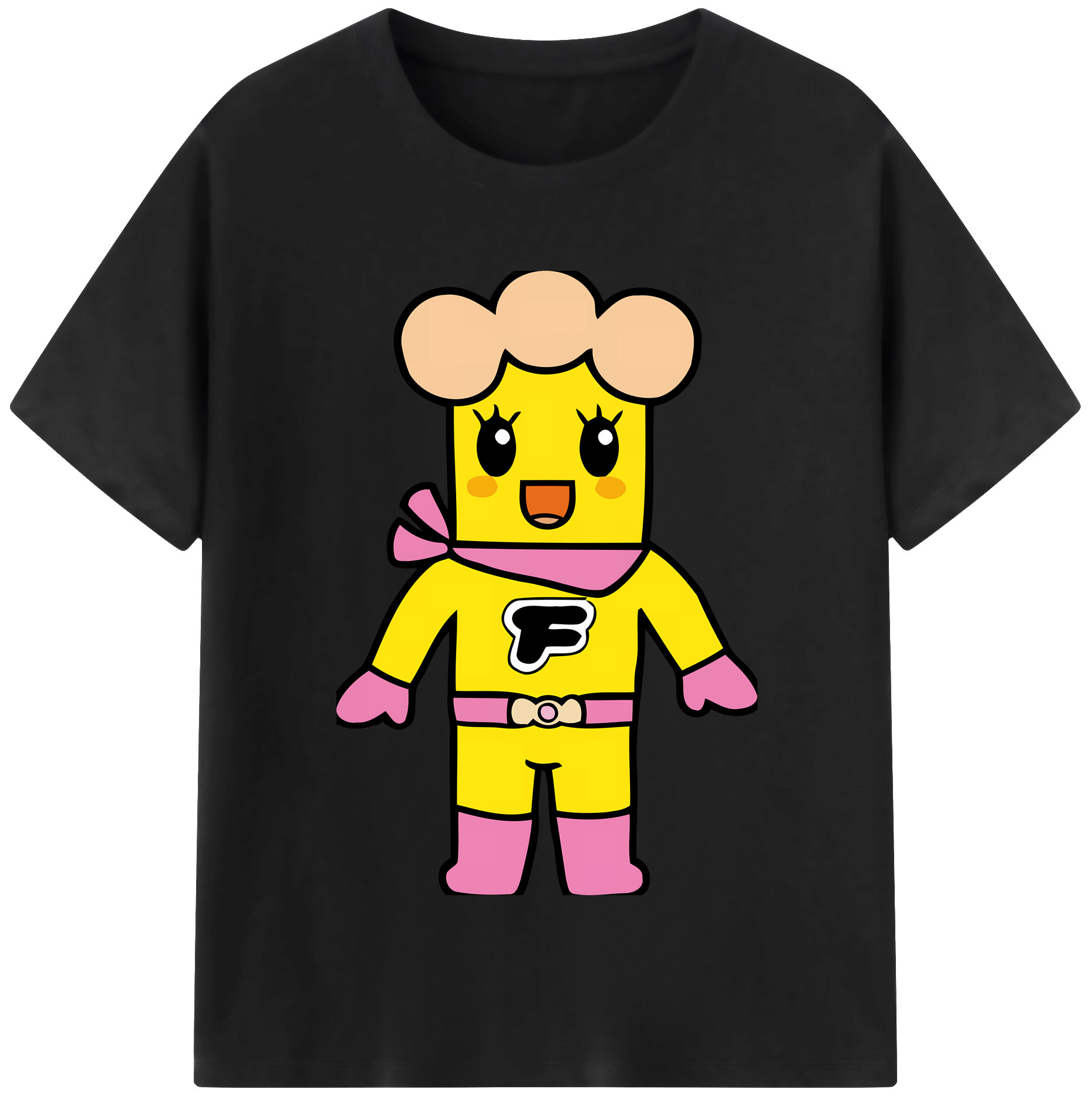 （画像用） アンパンマン Anpanman 綿100％半袖Tシャツ（フロントプリント）