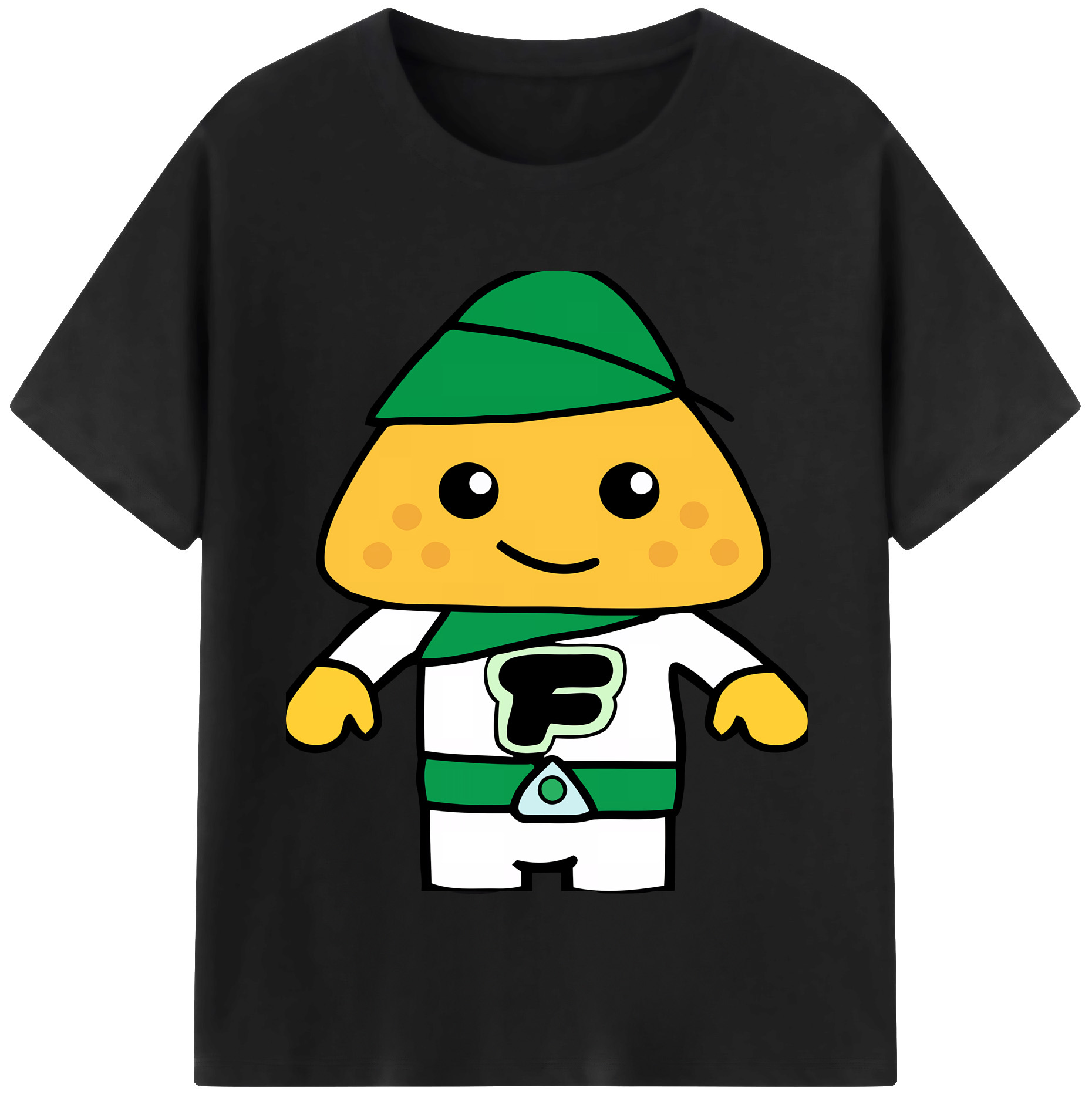 （画像用） アンパンマン Anpanman 綿100％半袖Tシャツ（フロントプリント）