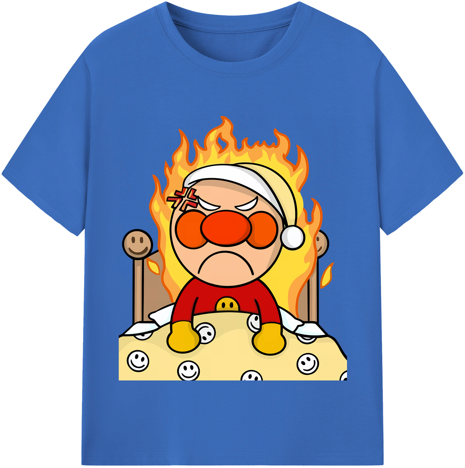 （画像用） アンパンマン Anpanman 綿100％半袖Tシャツ（フロントプリント）