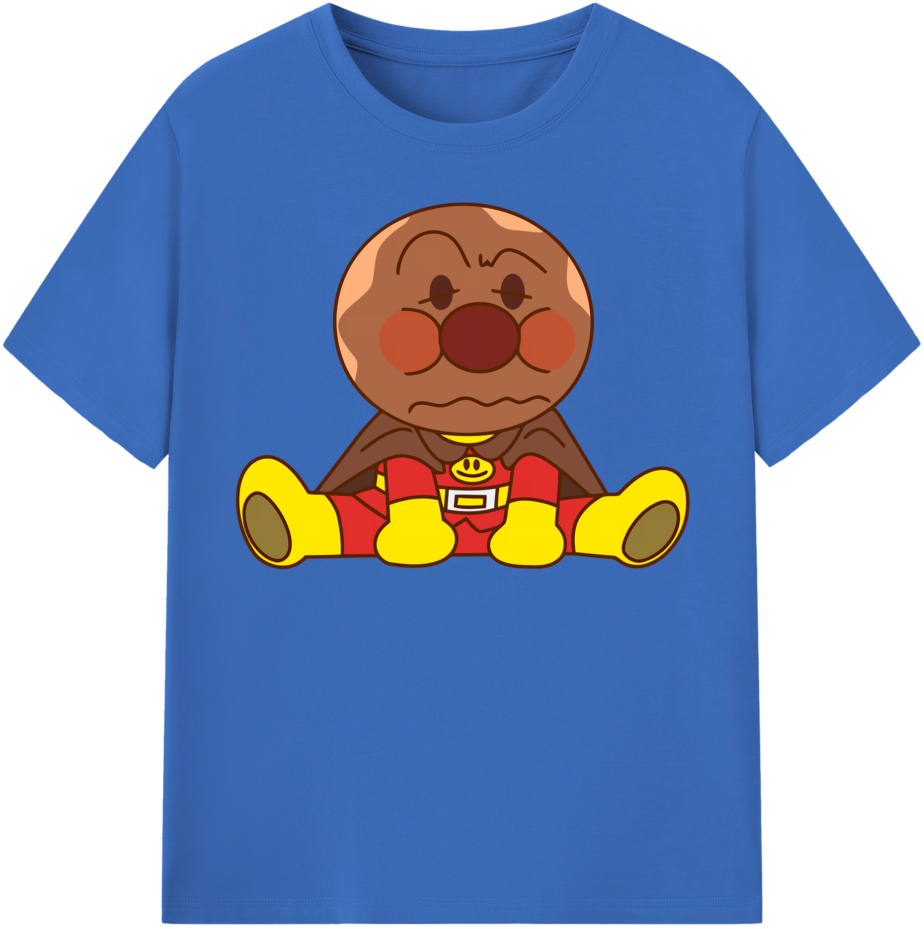（画像用） アンパンマン Anpanman 綿100％半袖Tシャツ（フロントプリント）