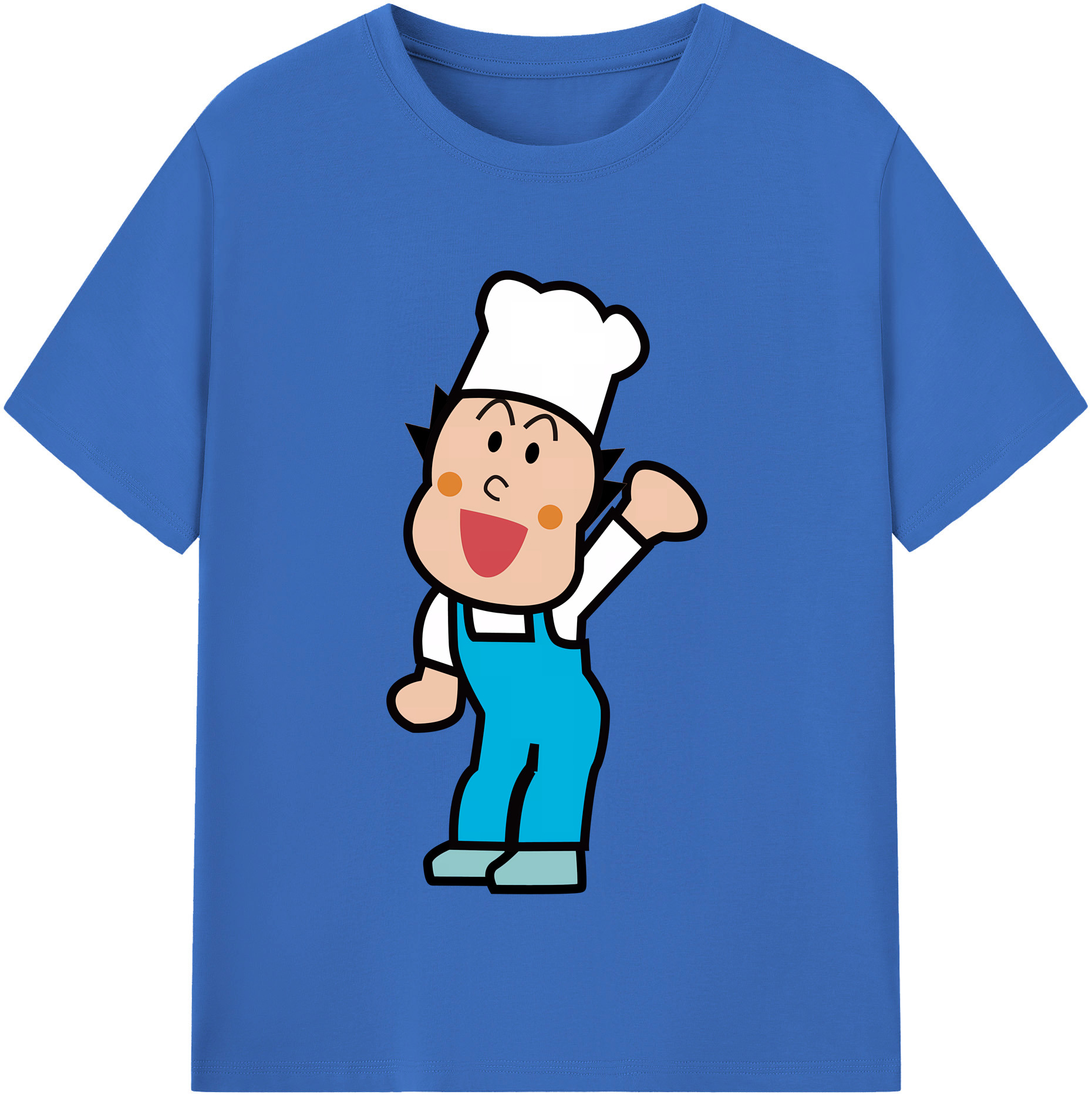 （画像用） アンパンマン Anpanman 綿100％半袖Tシャツ（フロントプリント）