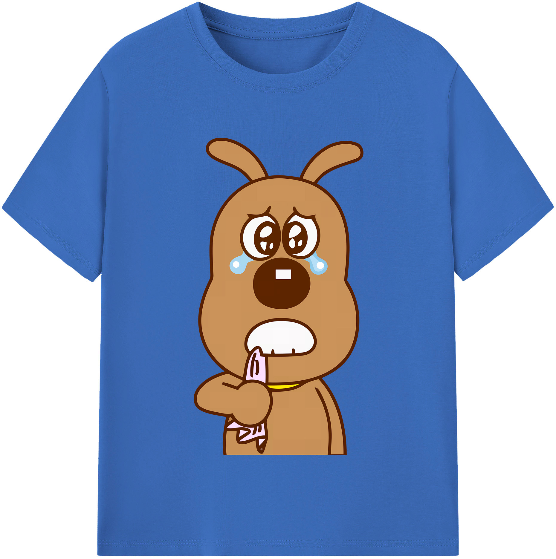 （画像用） アンパンマン Anpanman 綿100％半袖Tシャツ（フロントプリント）