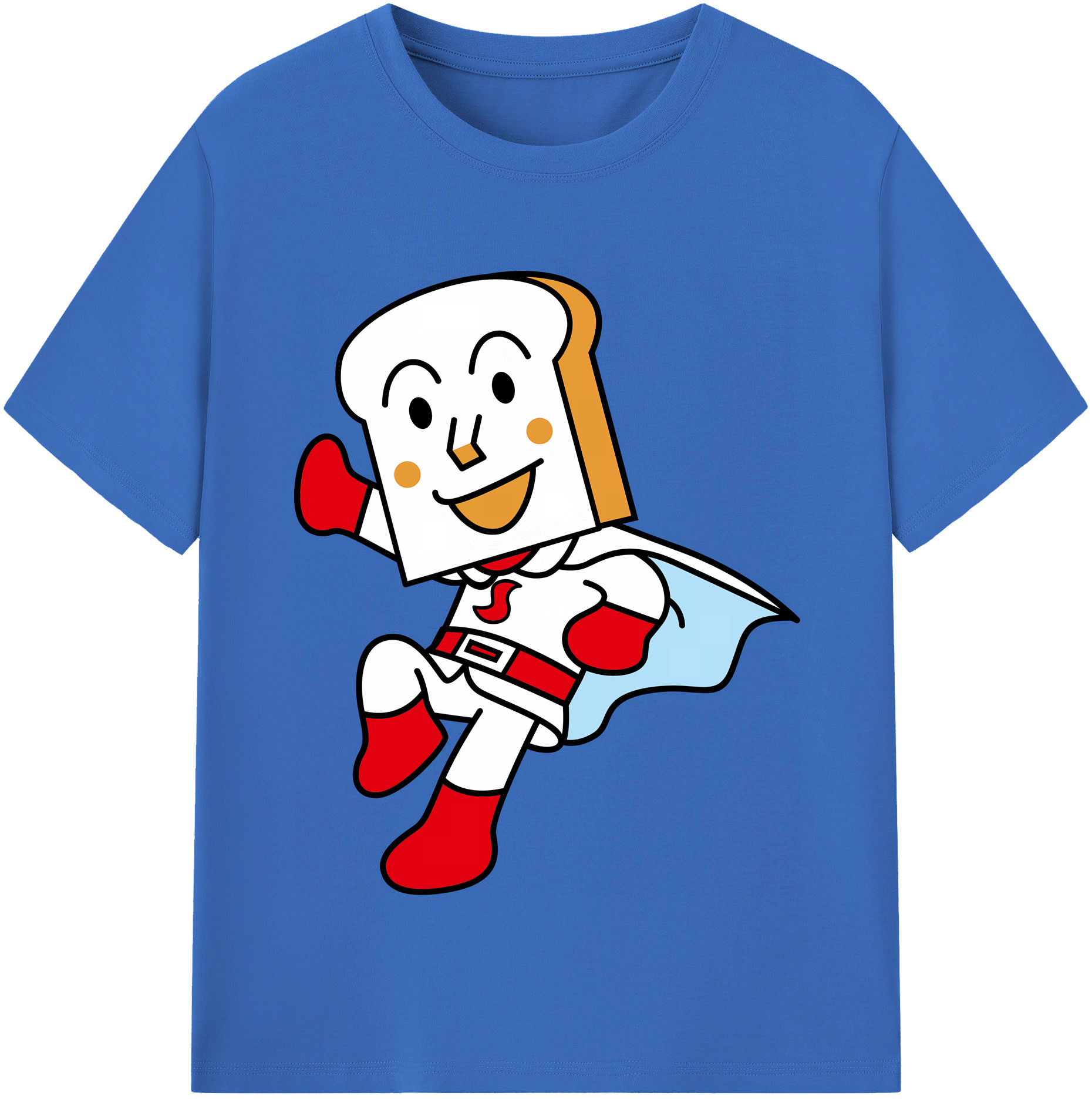 （画像用） アンパンマン Anpanman 綿100％半袖Tシャツ（フロントプリント）
