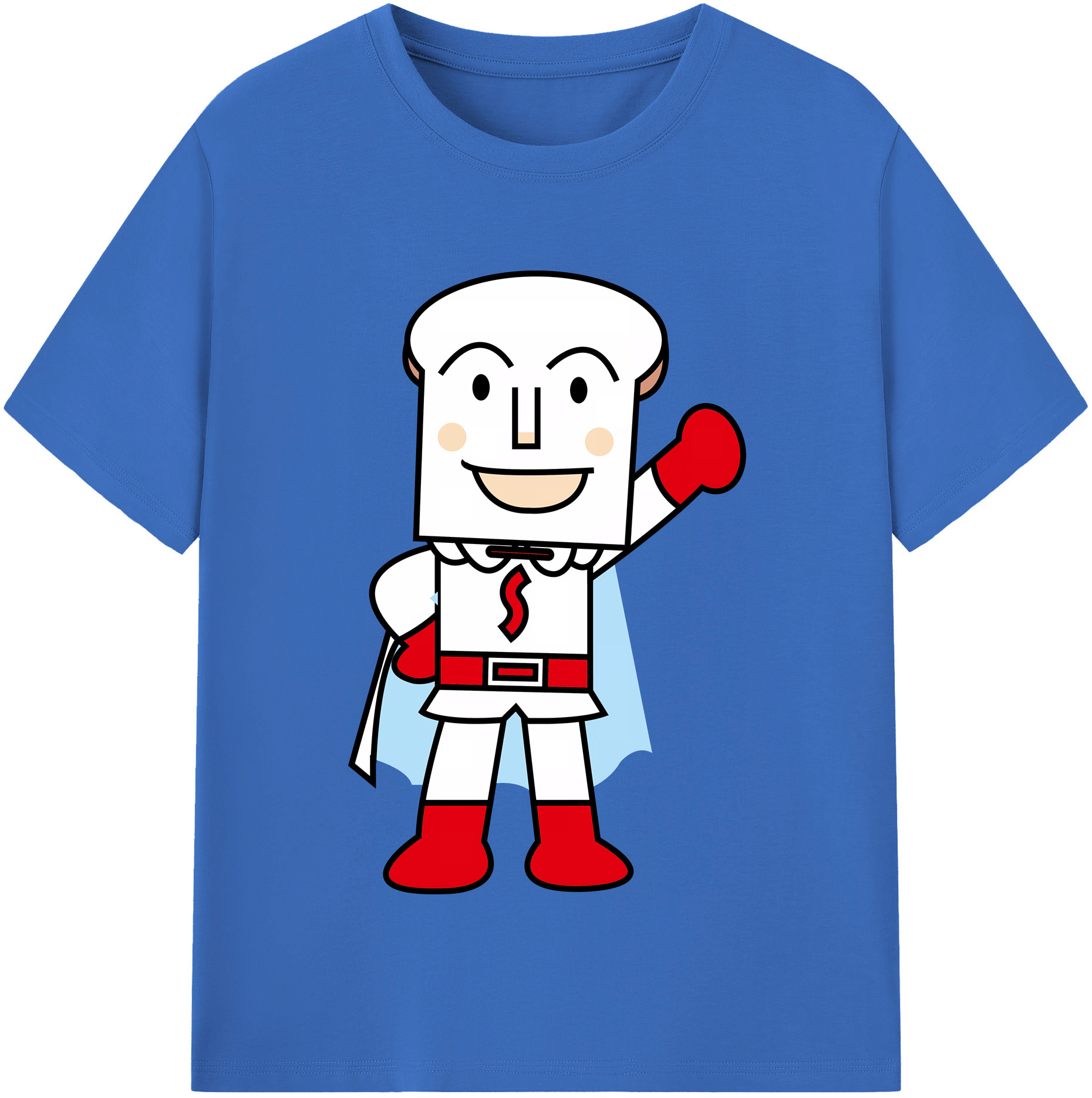 （画像用） アンパンマン Anpanman 綿100％半袖Tシャツ（フロントプリント）