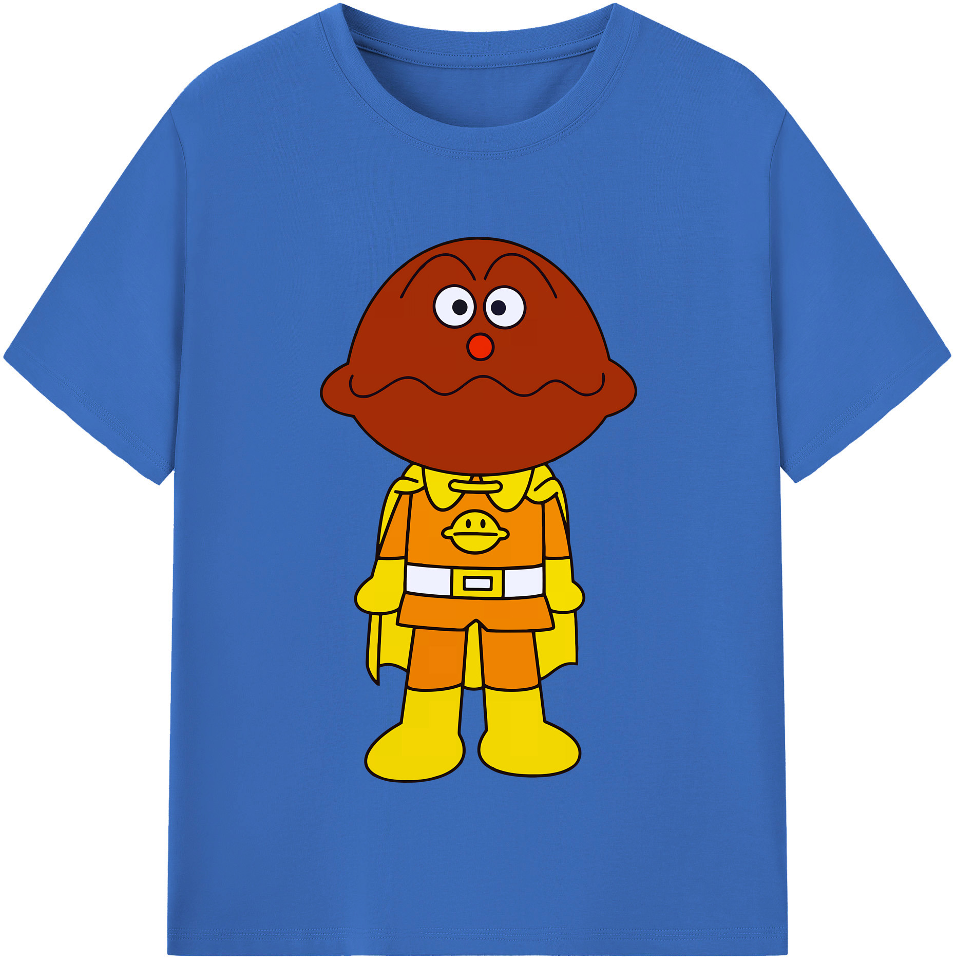 （画像用） アンパンマン Anpanman 綿100％半袖Tシャツ（フロントプリント）