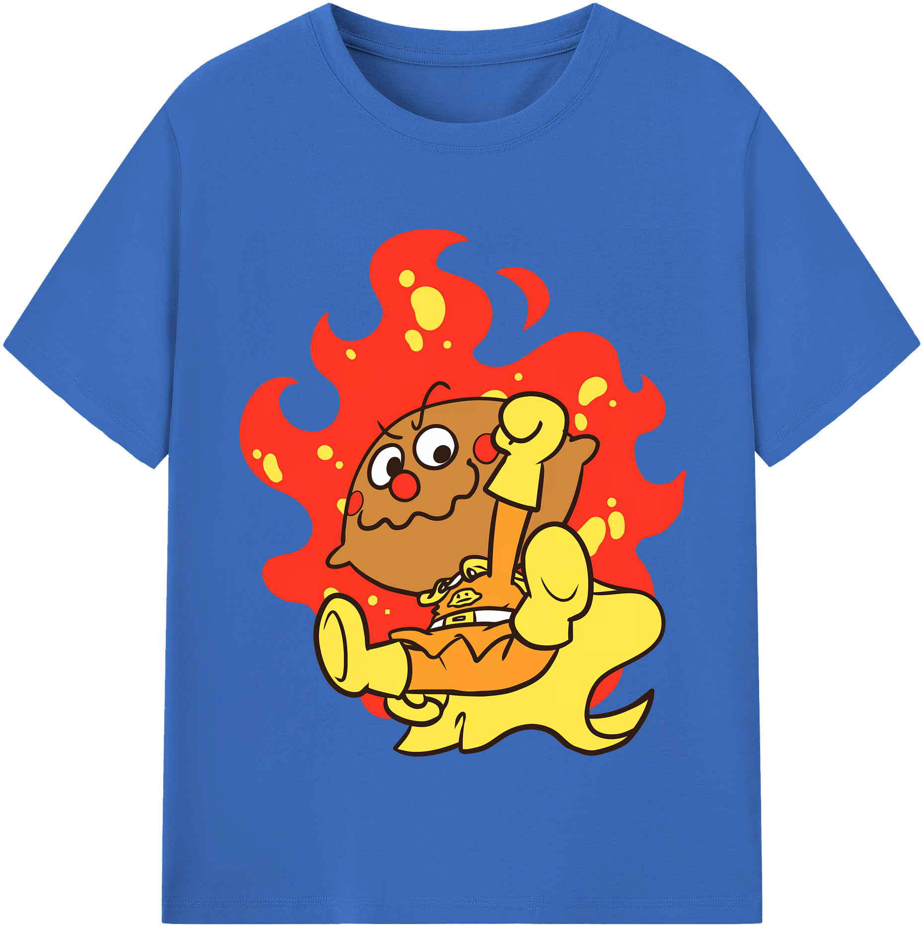 （画像用） アンパンマン Anpanman 綿100％半袖Tシャツ（フロントプリント）
