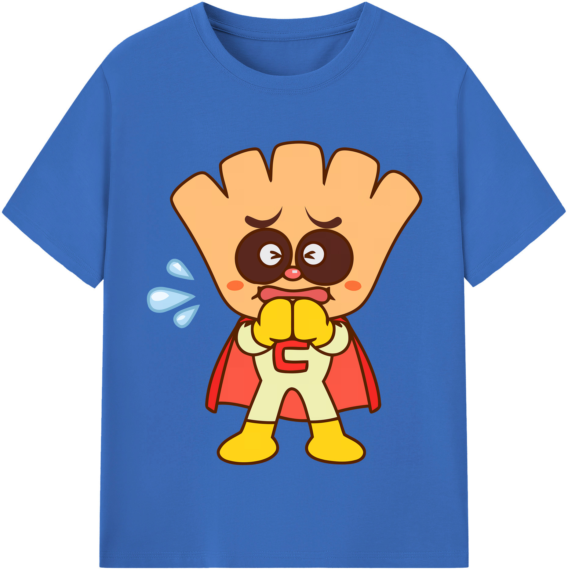 （画像用） アンパンマン Anpanman 綿100％半袖Tシャツ（フロントプリント）