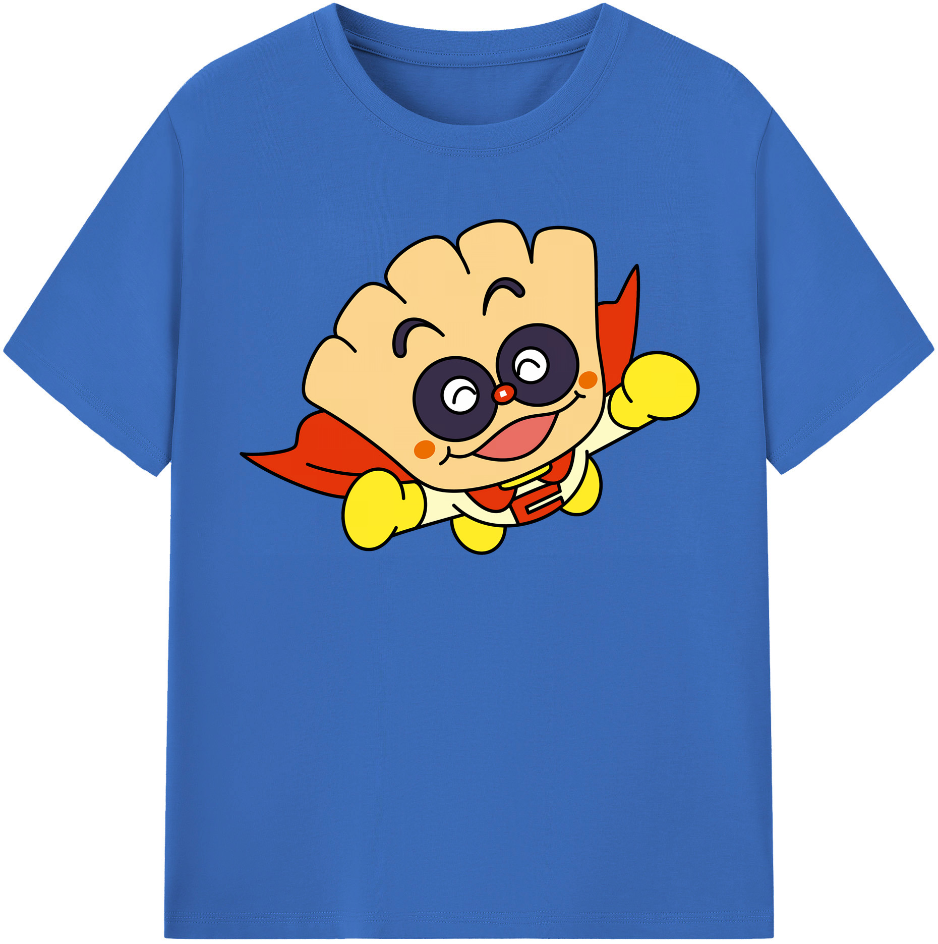（画像用） アンパンマン Anpanman 綿100％半袖Tシャツ（フロントプリント）
