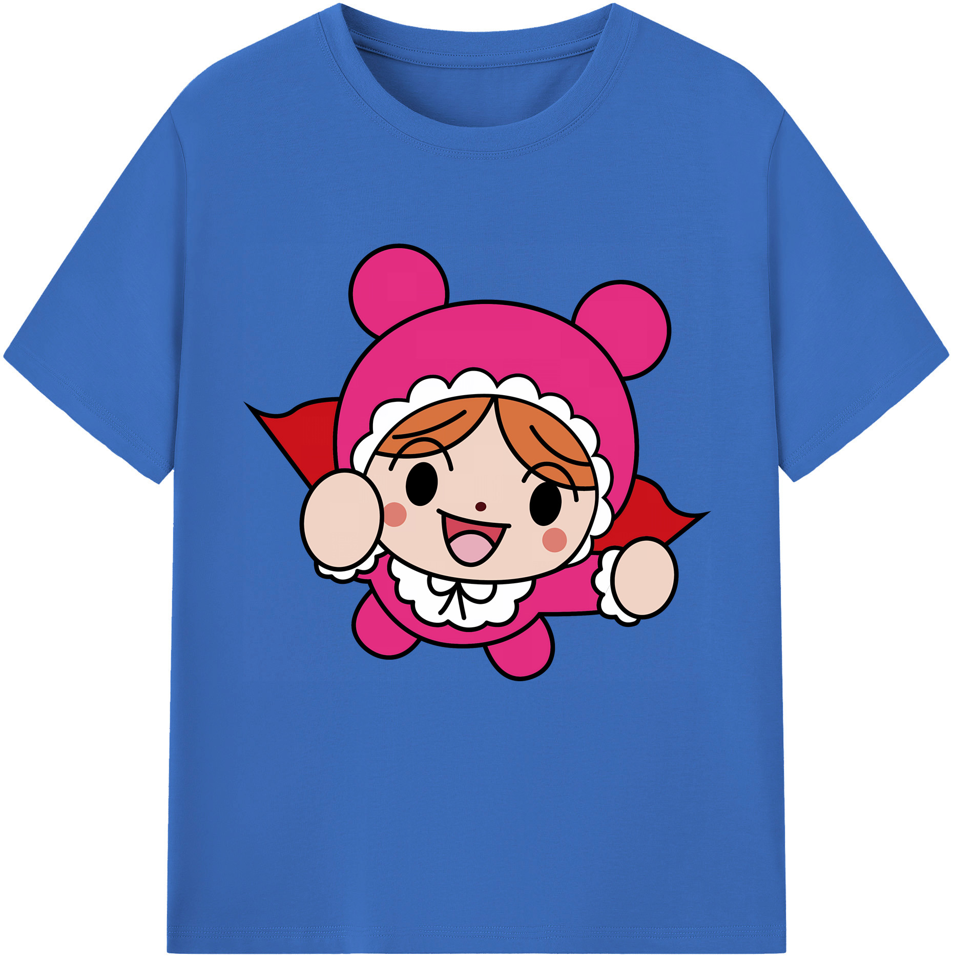 （画像用） アンパンマン Anpanman 綿100％半袖Tシャツ（フロントプリント）