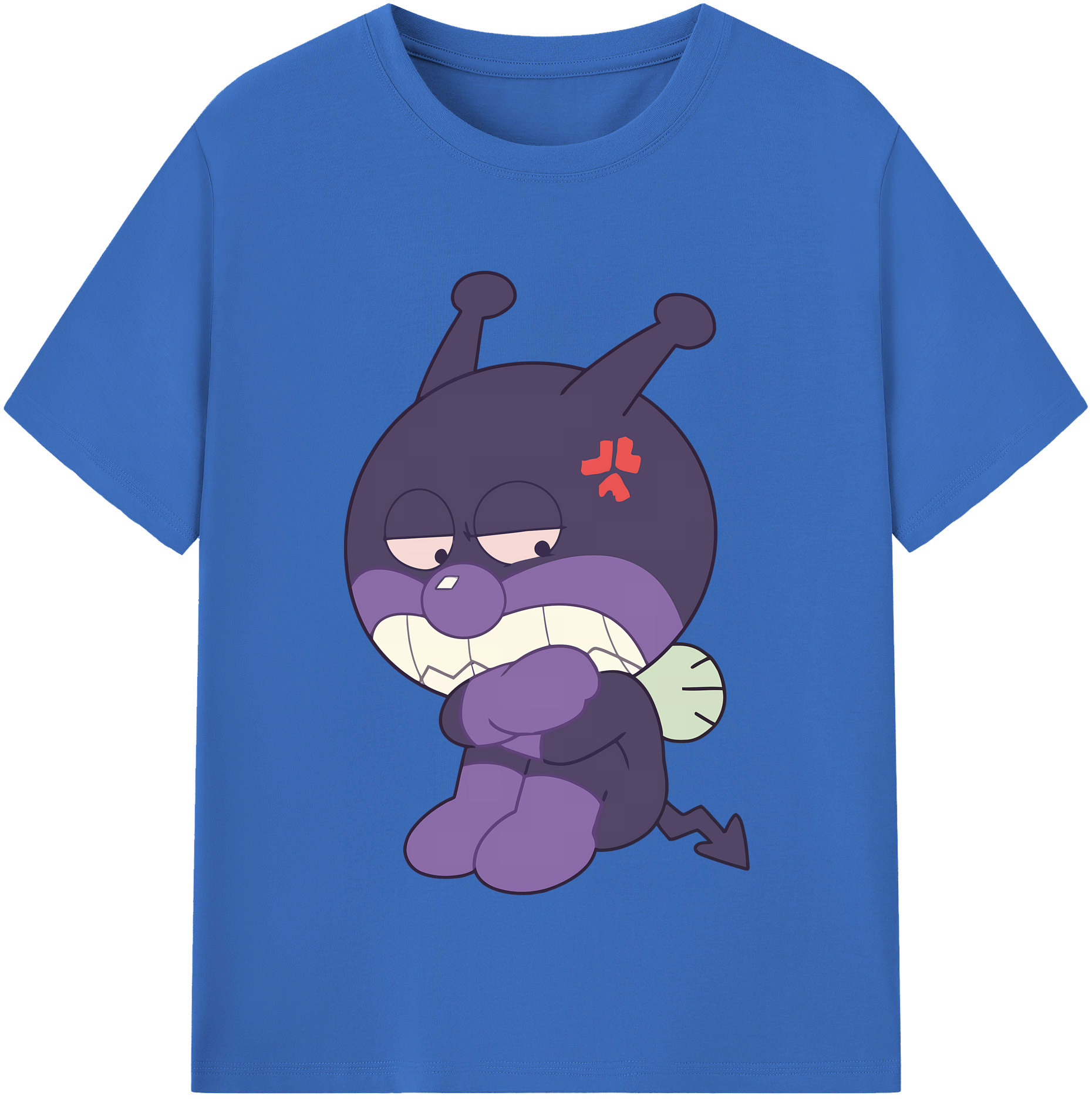 （画像用） アンパンマン Anpanman 綿100％半袖Tシャツ（フロントプリント）