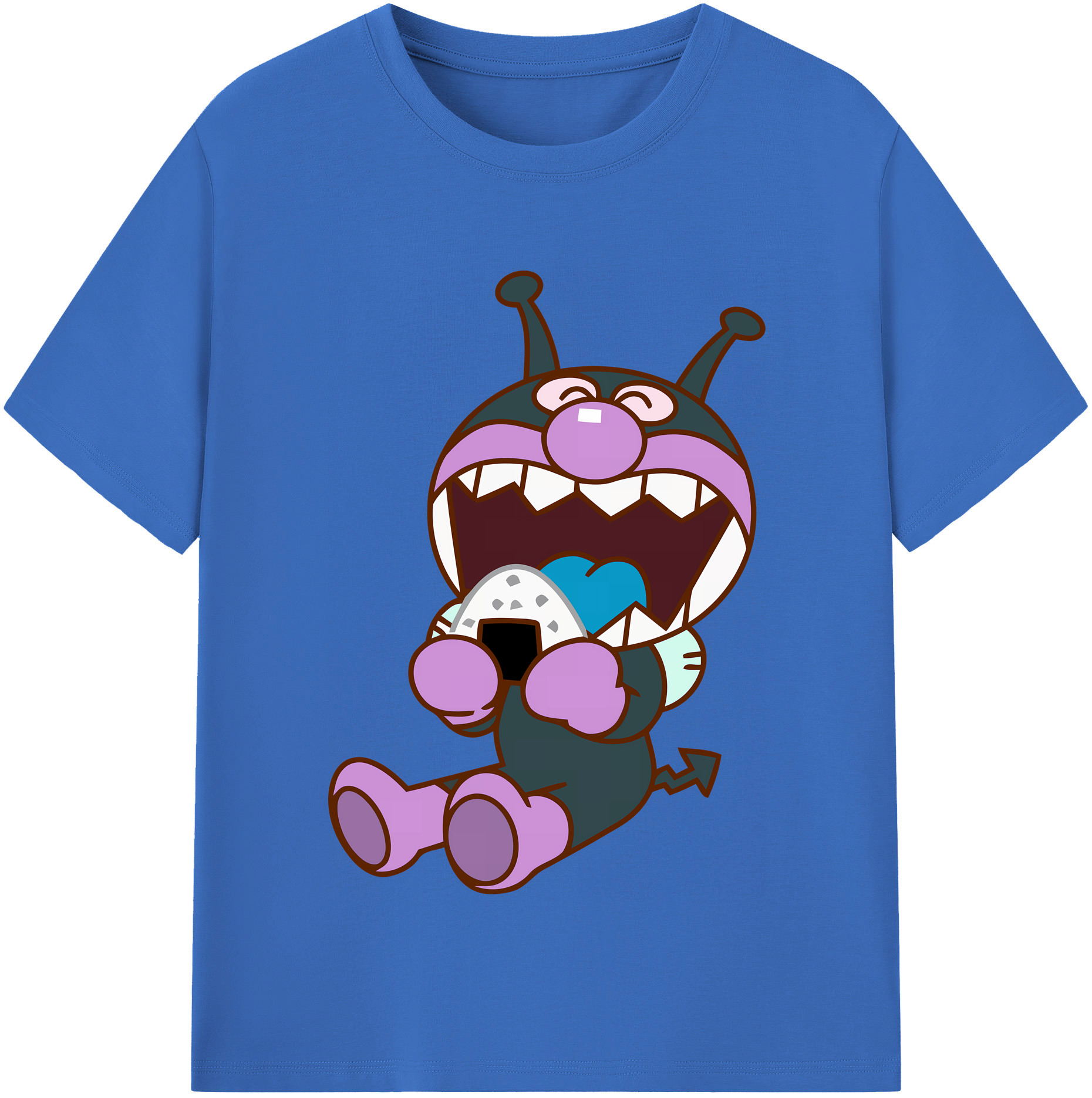 （画像用） アンパンマン Anpanman 綿100％半袖Tシャツ（フロントプリント）