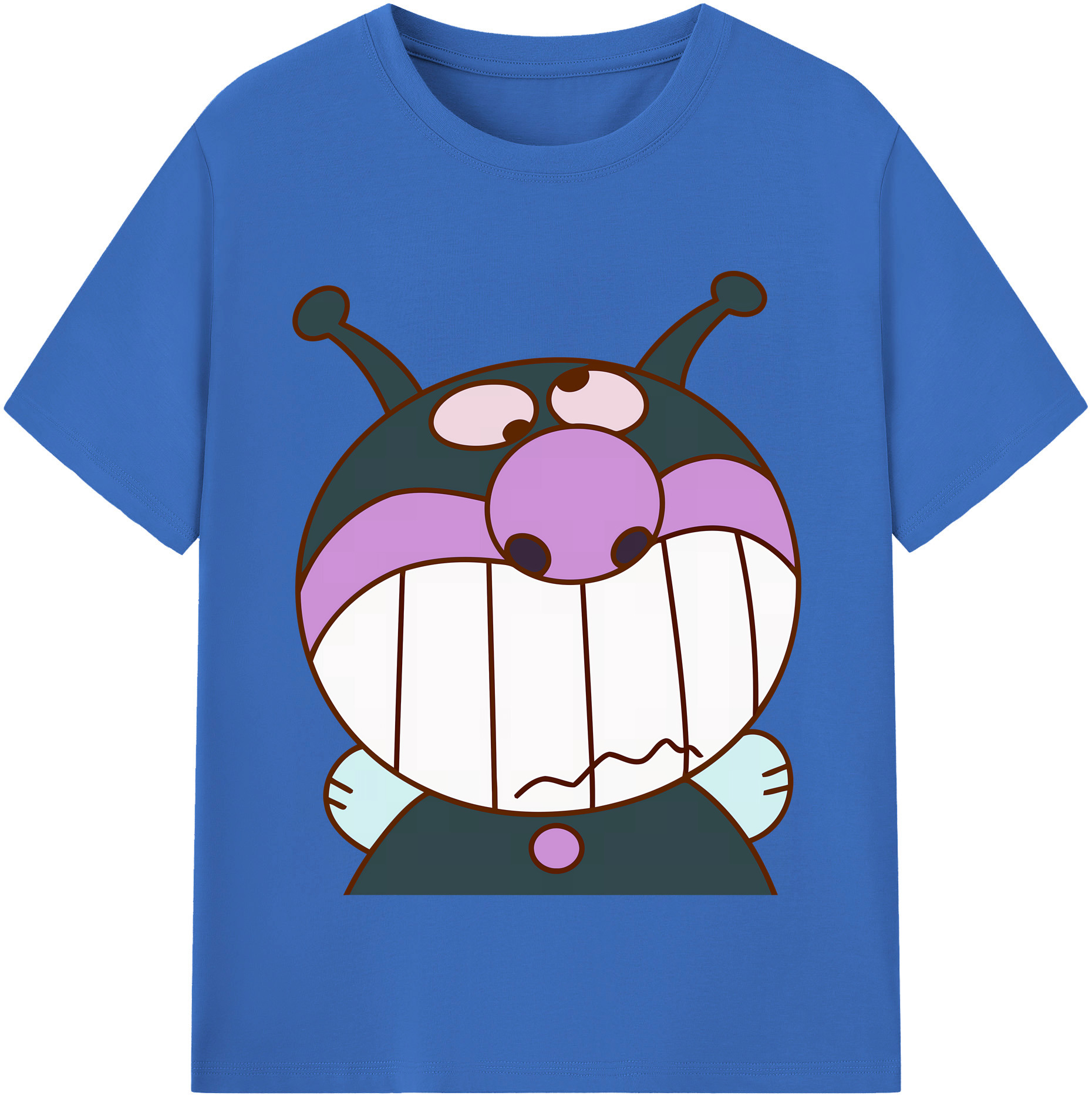 （画像用） アンパンマン Anpanman 綿100％半袖Tシャツ（フロントプリント）