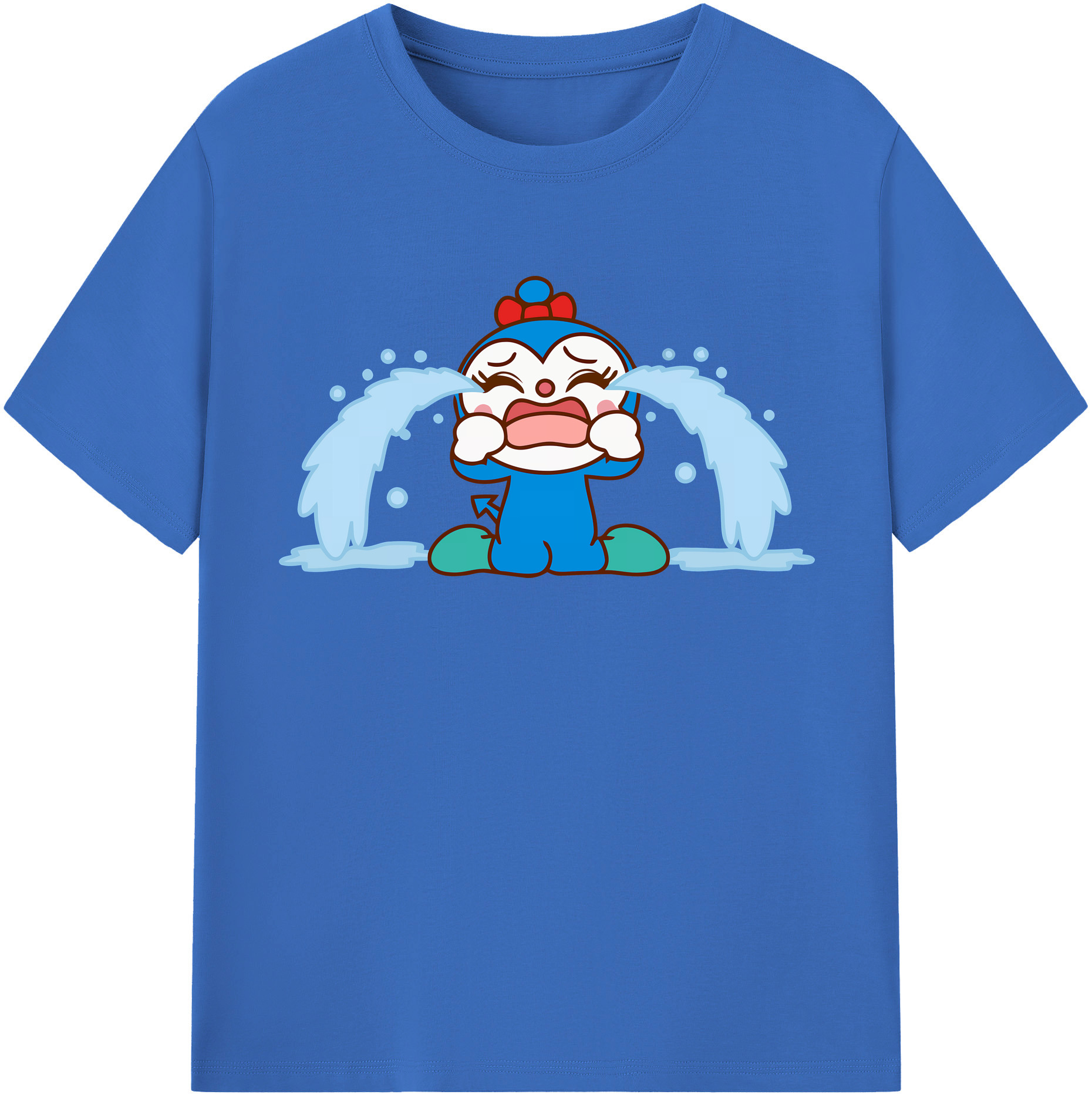 （画像用） アンパンマン Anpanman 綿100％半袖Tシャツ（フロントプリント）