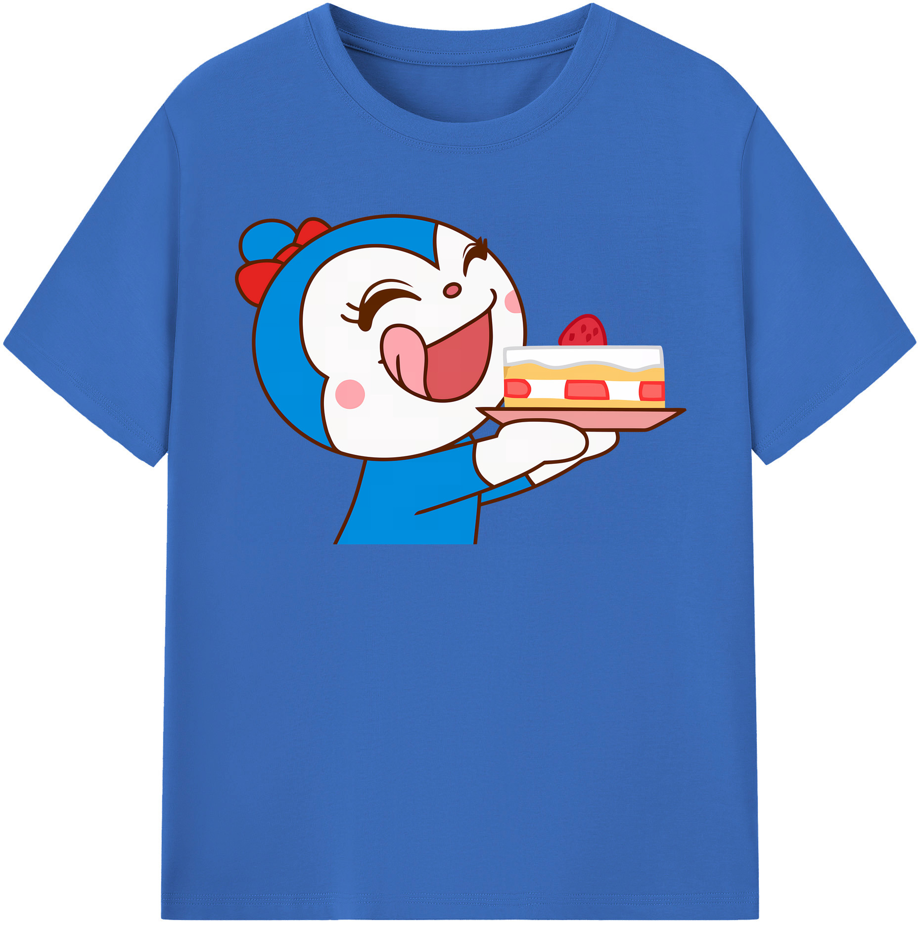 （画像用） アンパンマン Anpanman 綿100％半袖Tシャツ（フロントプリント）