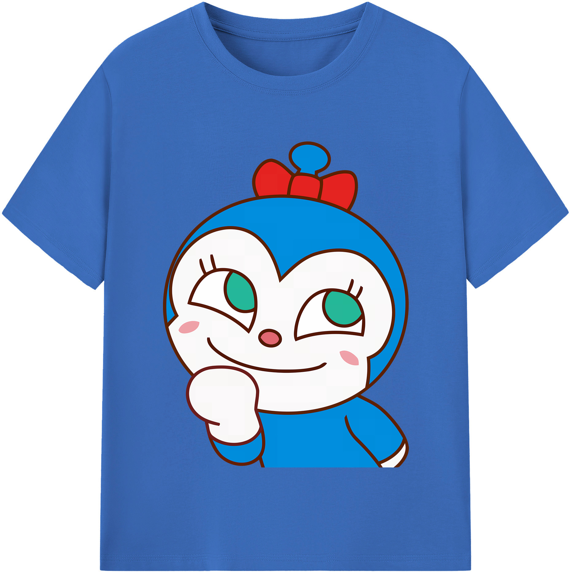 （画像用） アンパンマン Anpanman 綿100％半袖Tシャツ（フロントプリント）