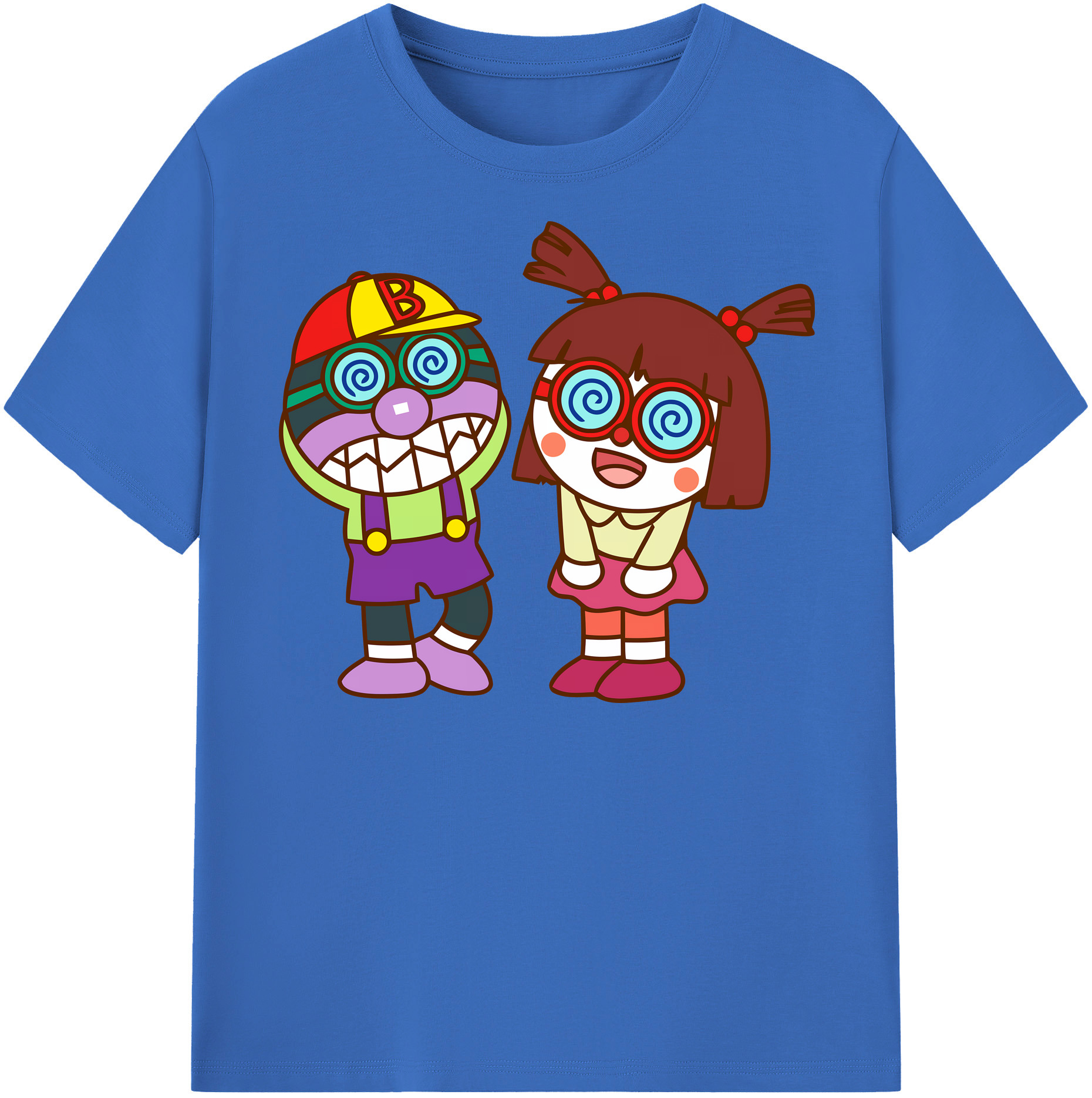 （画像用） アンパンマン Anpanman 綿100％半袖Tシャツ（フロントプリント）