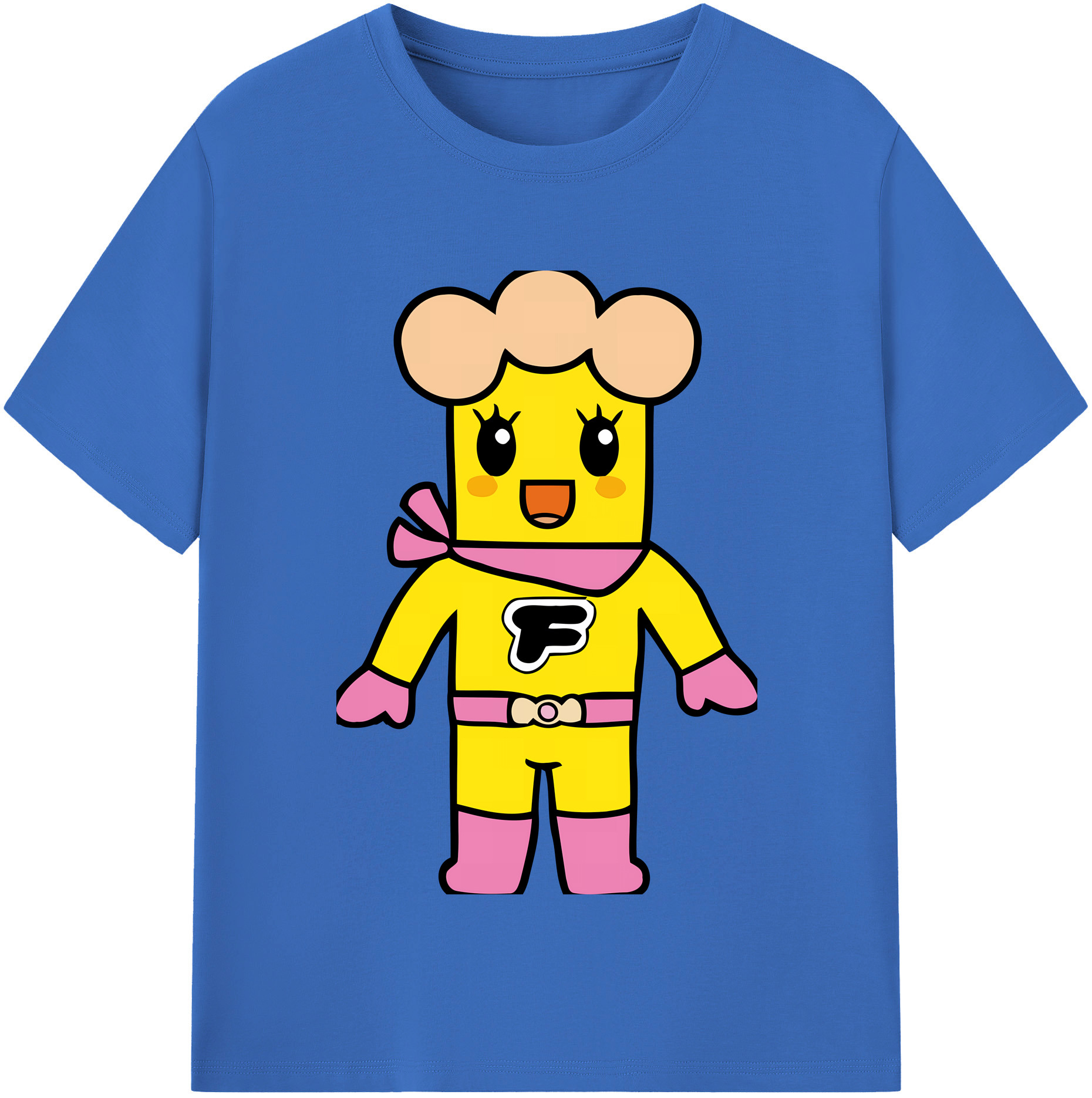 （画像用） アンパンマン Anpanman 綿100％半袖Tシャツ（フロントプリント）