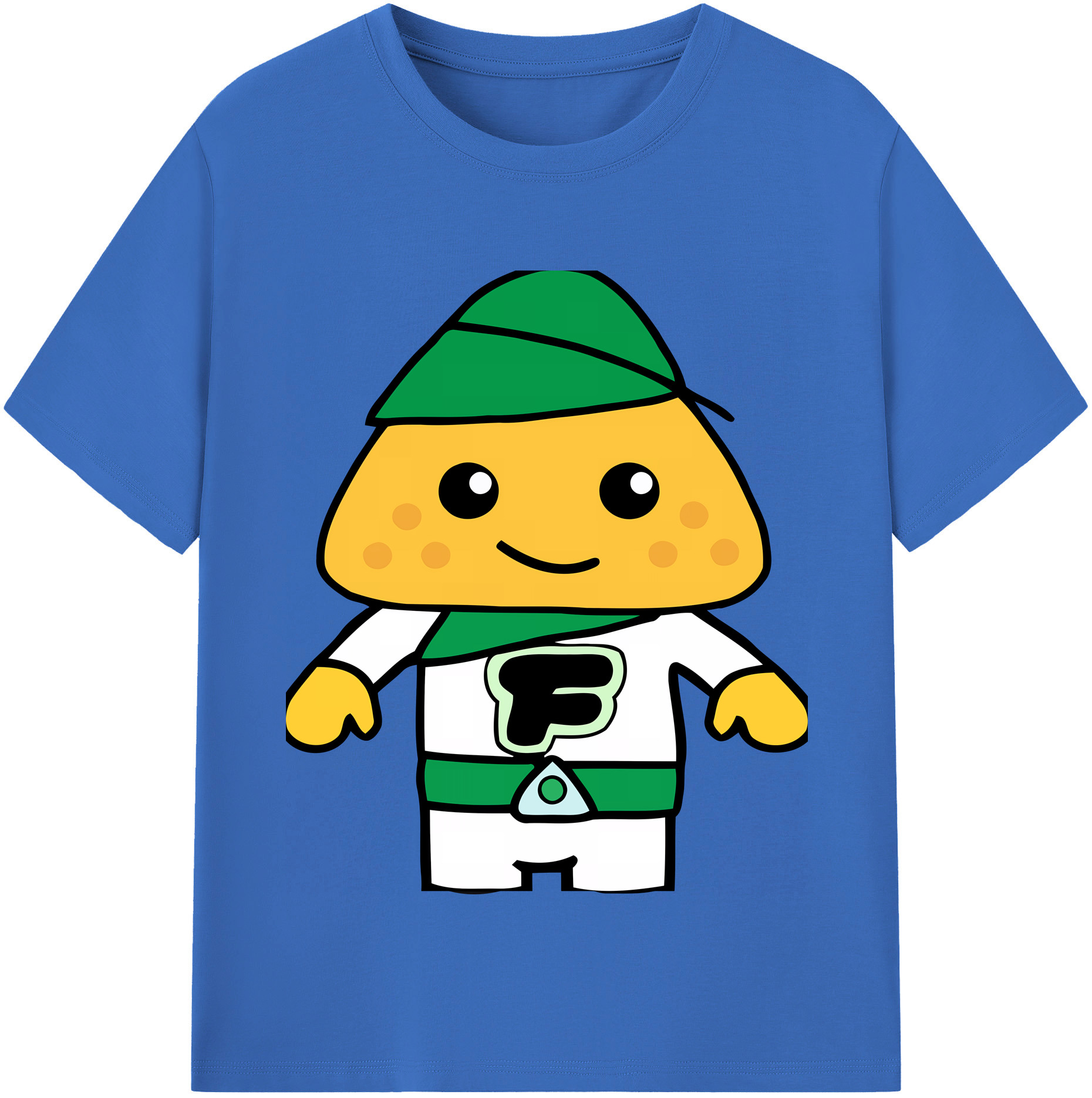 （画像用） アンパンマン Anpanman 綿100％半袖Tシャツ（フロントプリント）