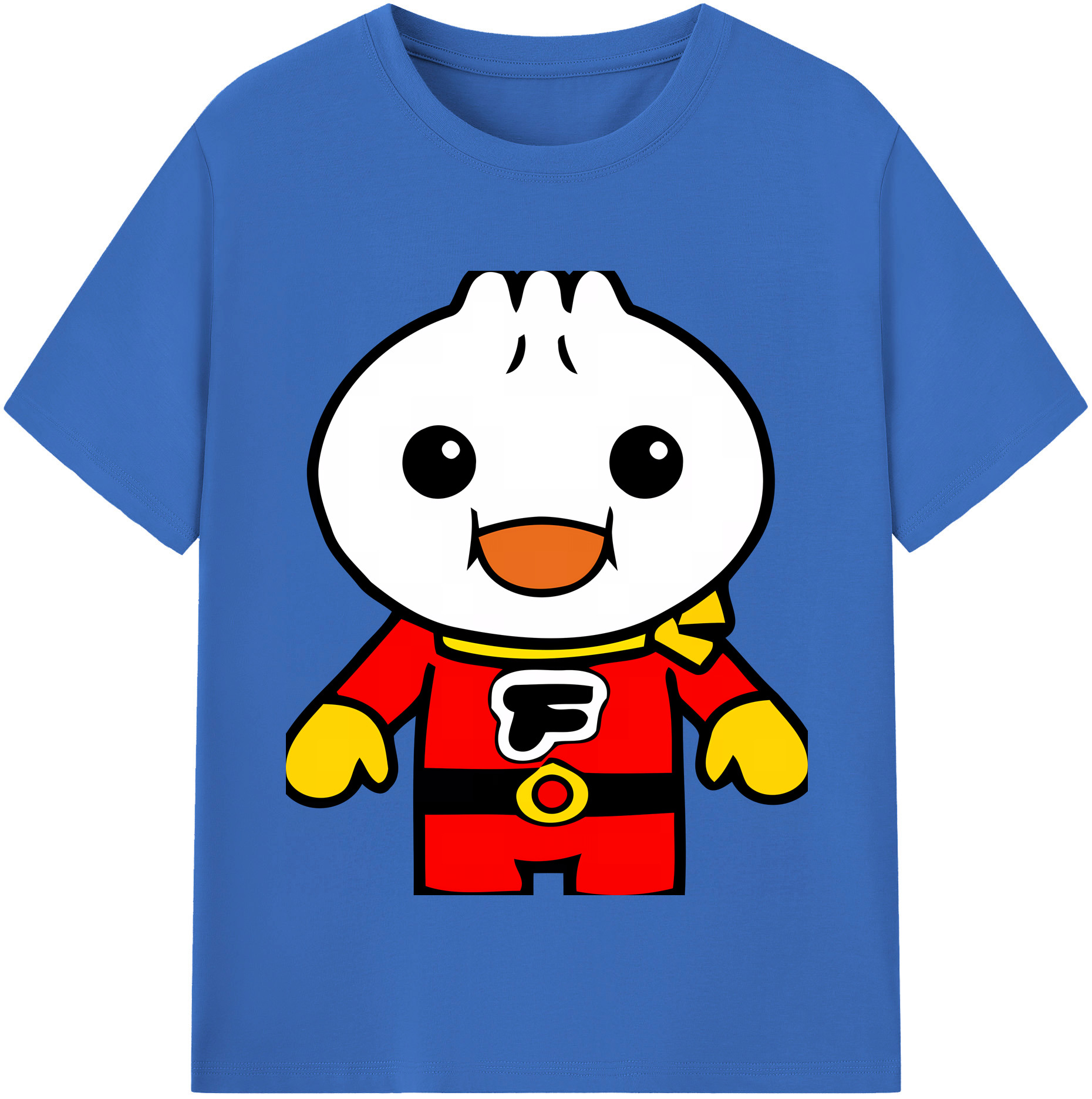 （画像用） アンパンマン Anpanman 綿100％半袖Tシャツ（フロントプリント）