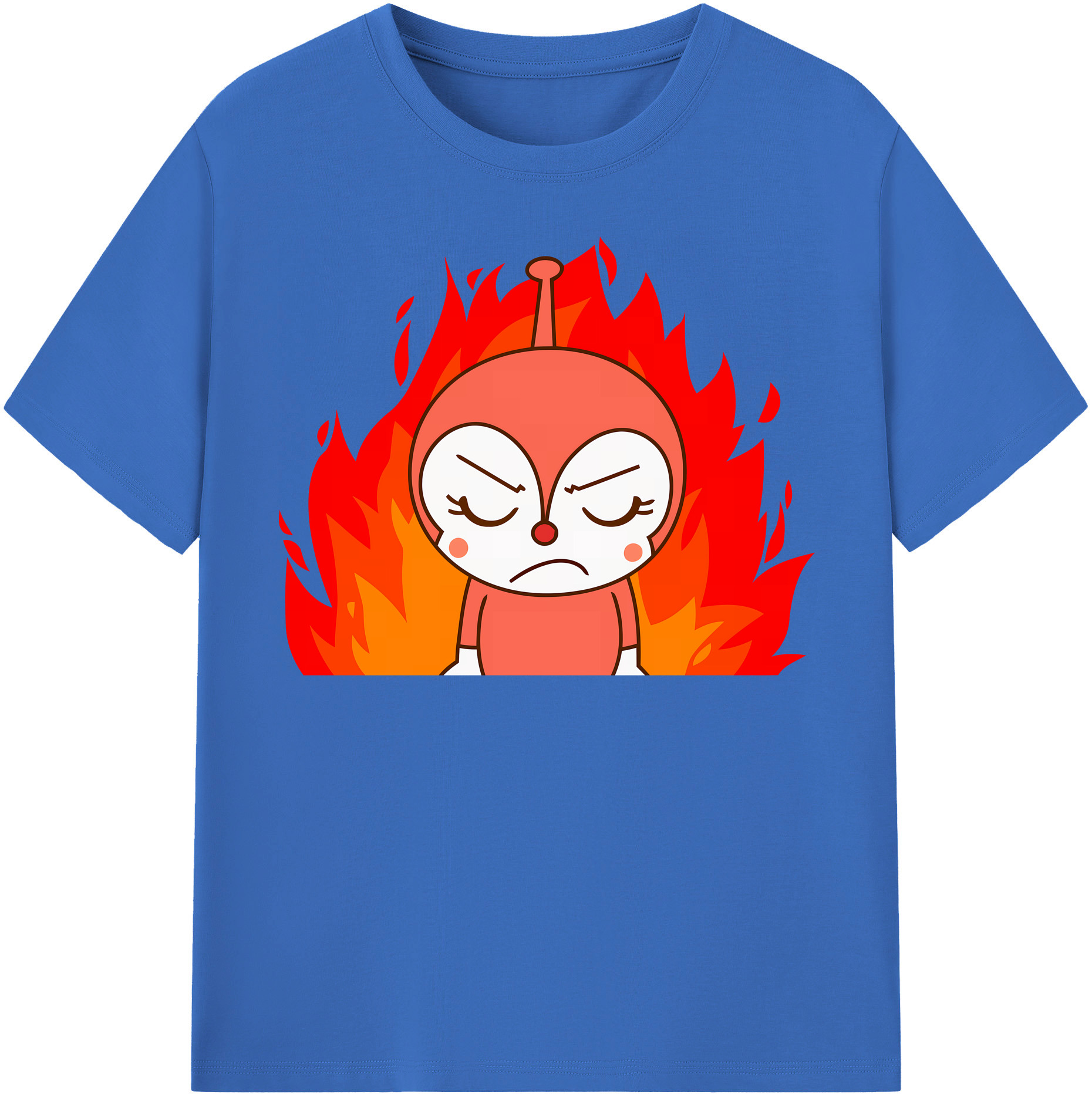 （画像用） アンパンマン Anpanman 綿100％半袖Tシャツ（フロントプリント）