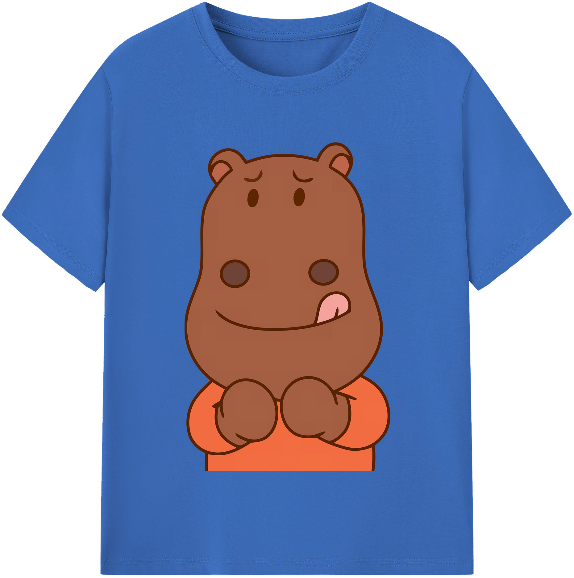 （画像用） アンパンマン Anpanman 綿100％半袖Tシャツ（フロントプリント）