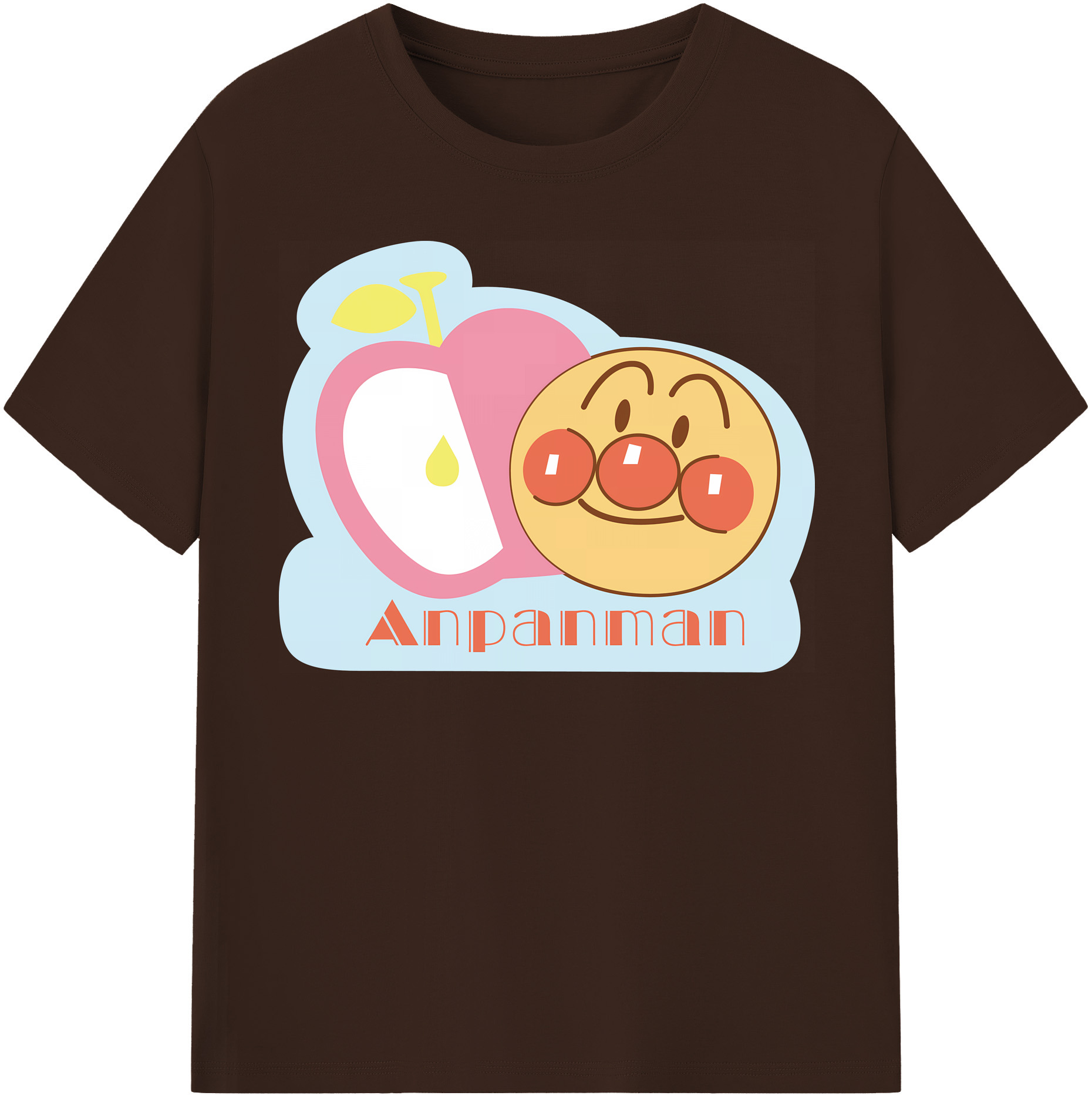 （画像用） アンパンマン Anpanman 綿100％半袖Tシャツ（フロントプリント）