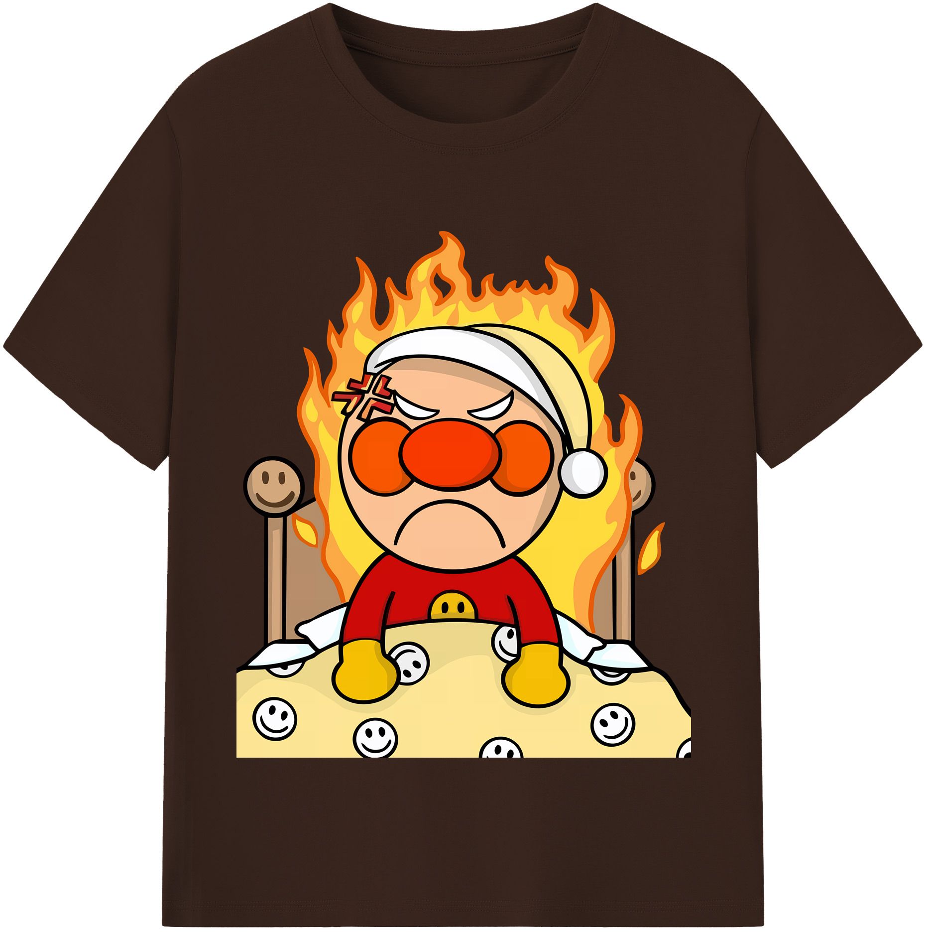 （画像用） アンパンマン Anpanman 綿100％半袖Tシャツ（フロントプリント）