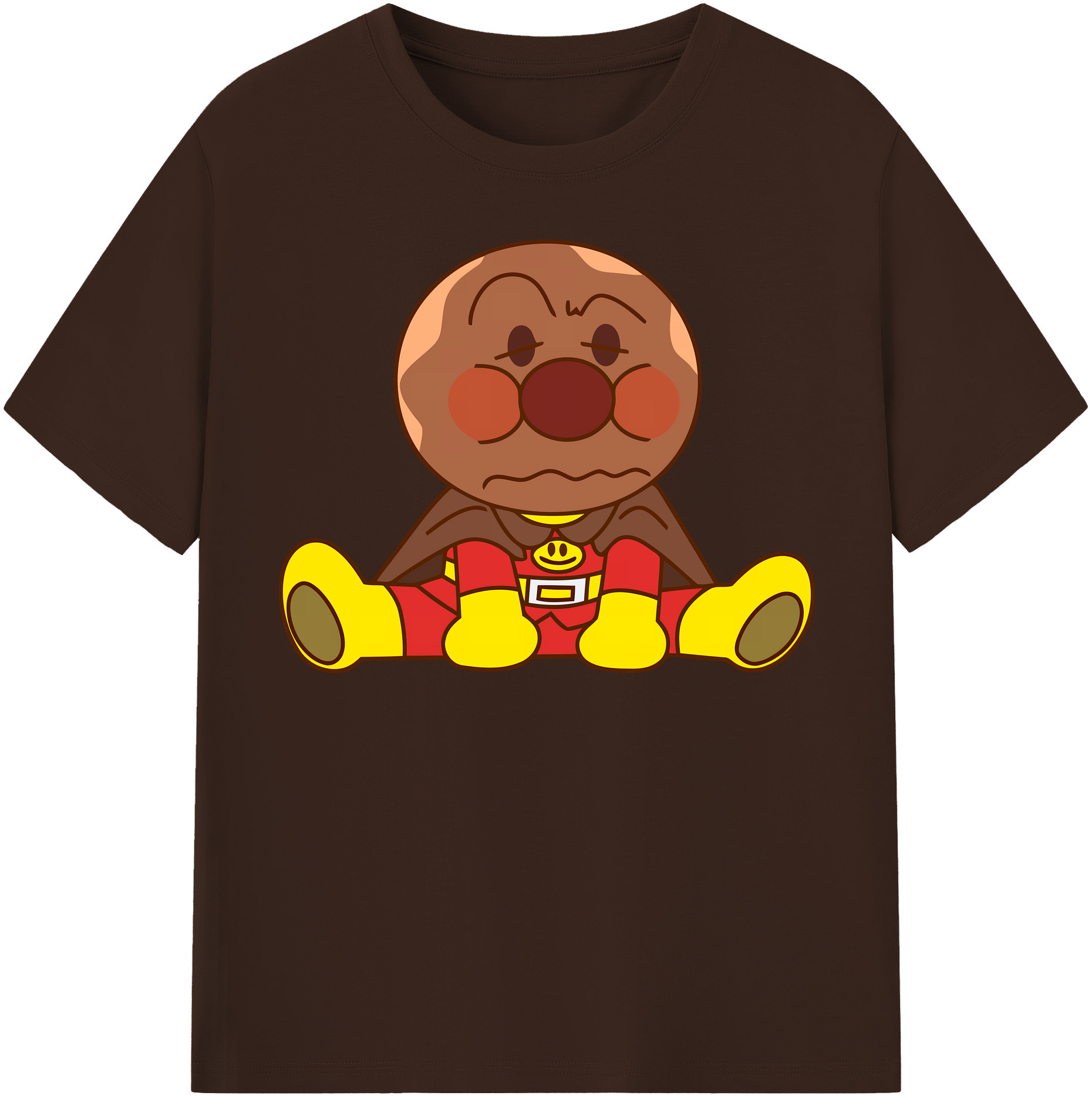 （画像用） アンパンマン Anpanman 綿100％半袖Tシャツ（フロントプリント）